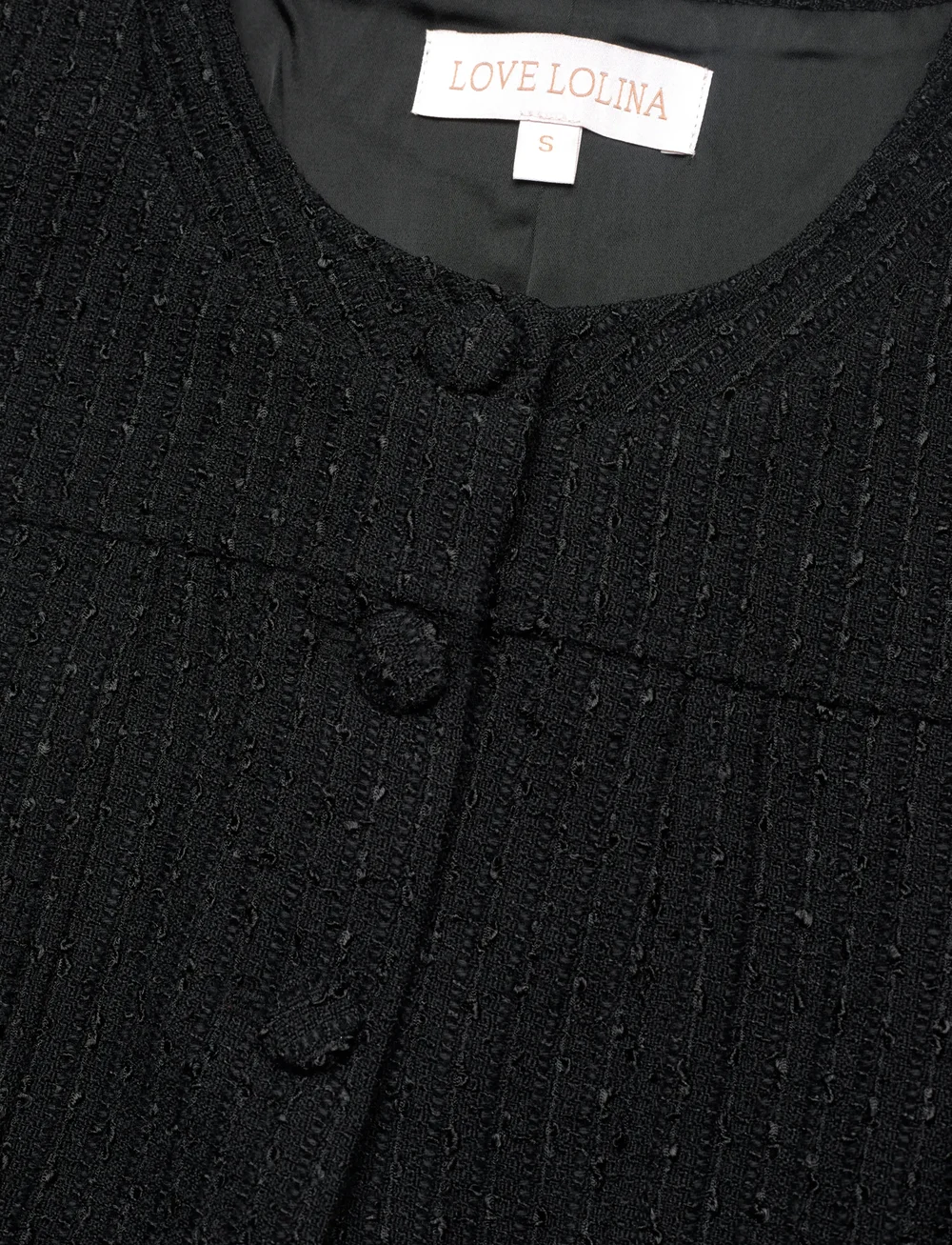 Love Lolina - Stassie mini dress - cocktail dresses - black - 2