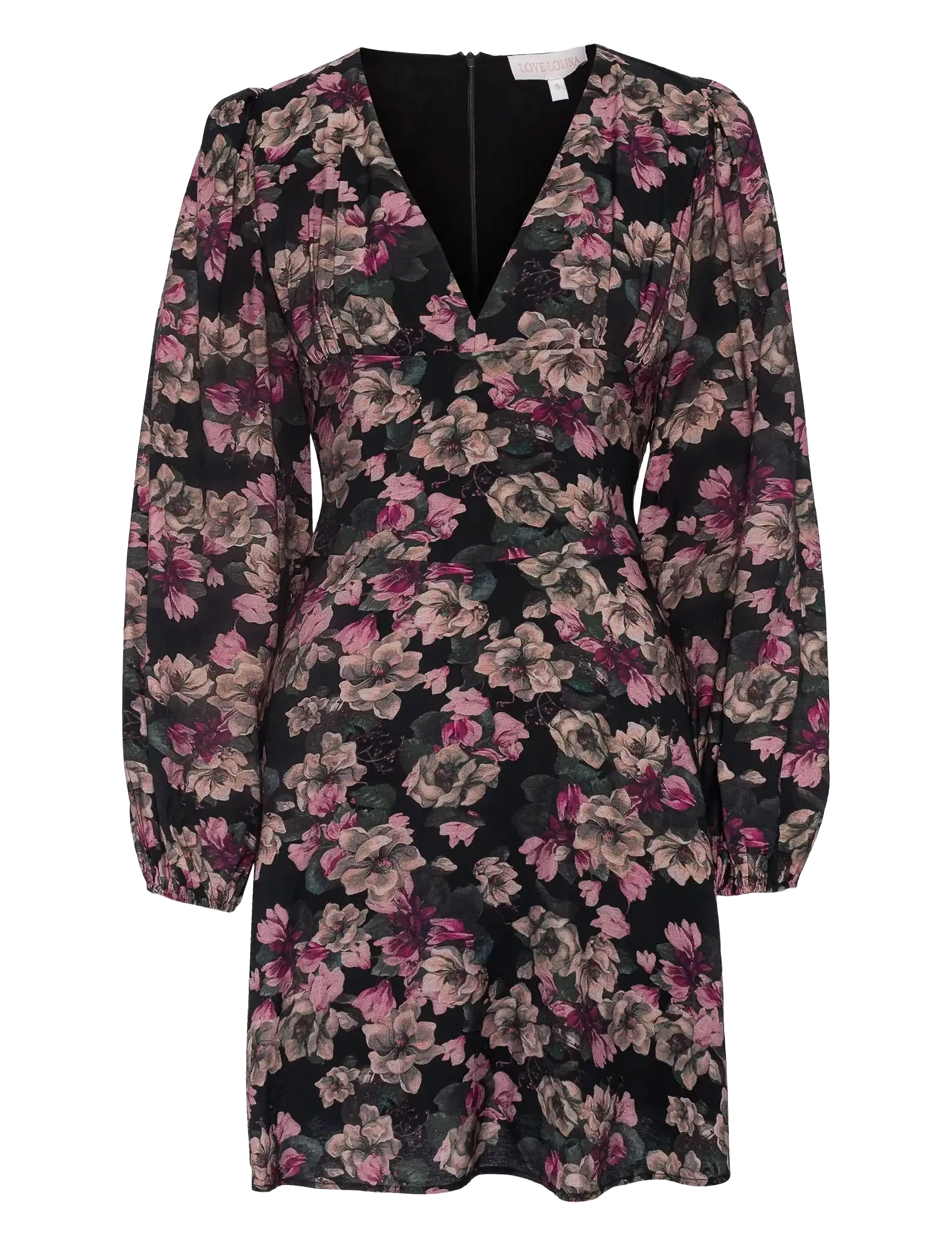 Love Lolina Francine mini dress - Love Lolina - BLACK PRINT / black