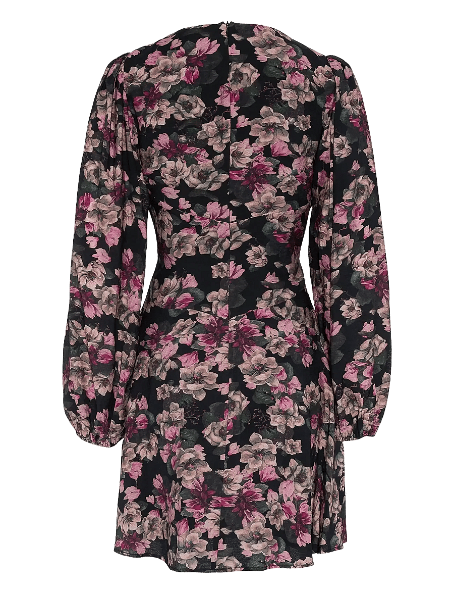 Love Lolina - Francine mini dress - short dresses - black print - 2