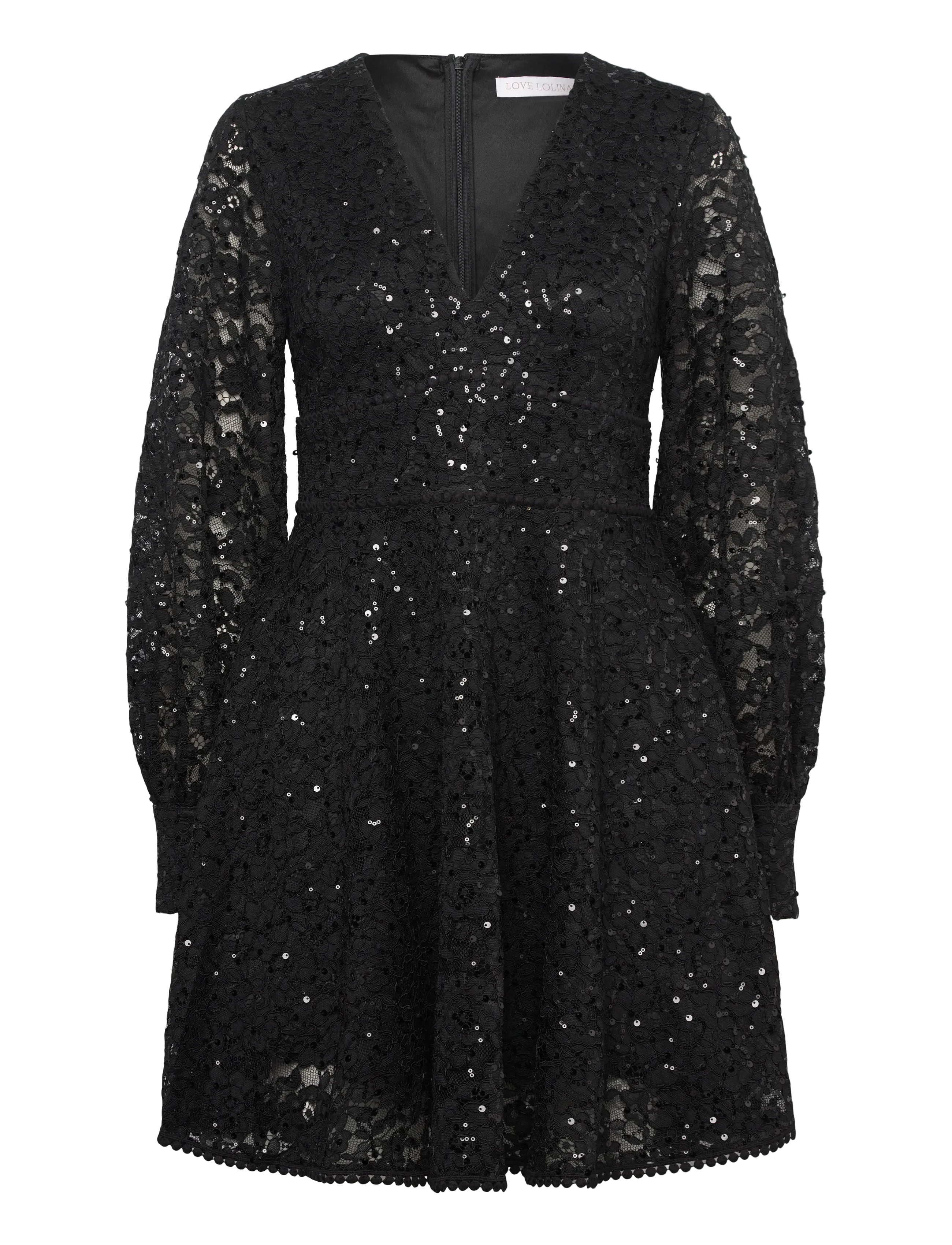 Love Lolina Freya Mini Dress, S, Dresses, Schwarz - Cocktail Frauen