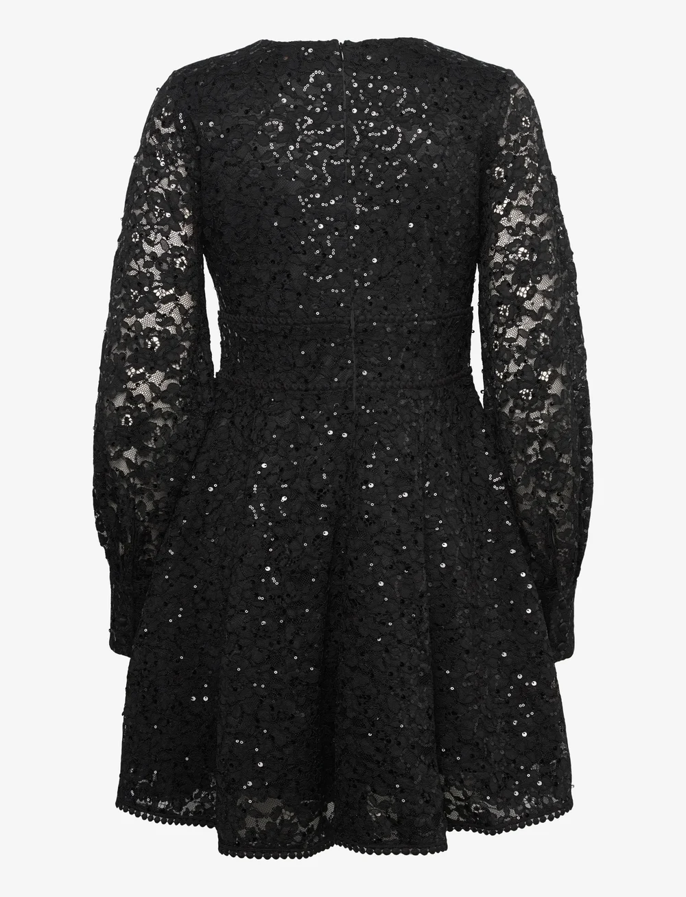 Love Lolina - Freya mini dress - cocktailjurken - black lace - 1