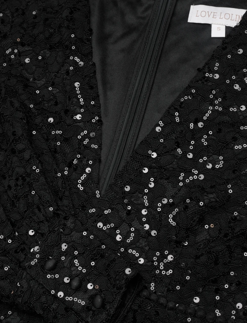 Love Lolina - Freya mini dress - cocktailjurken - black lace - 2