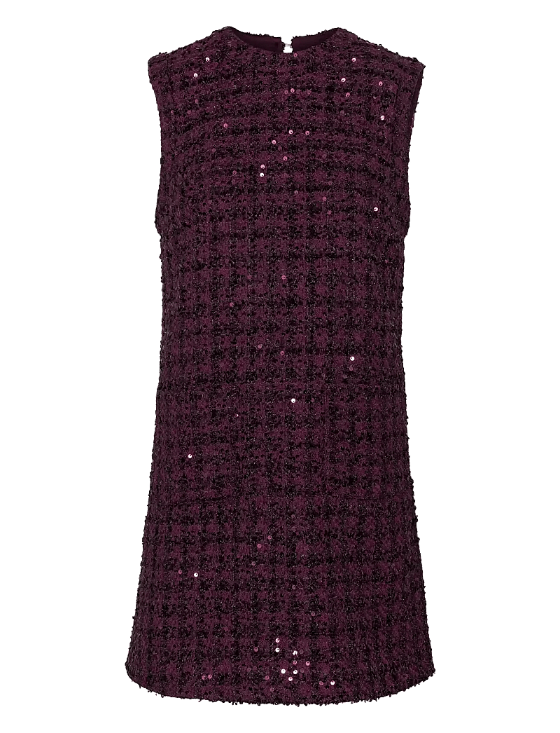 Love Lolina - Avani dress - kurze kleider - burgundy - 0
