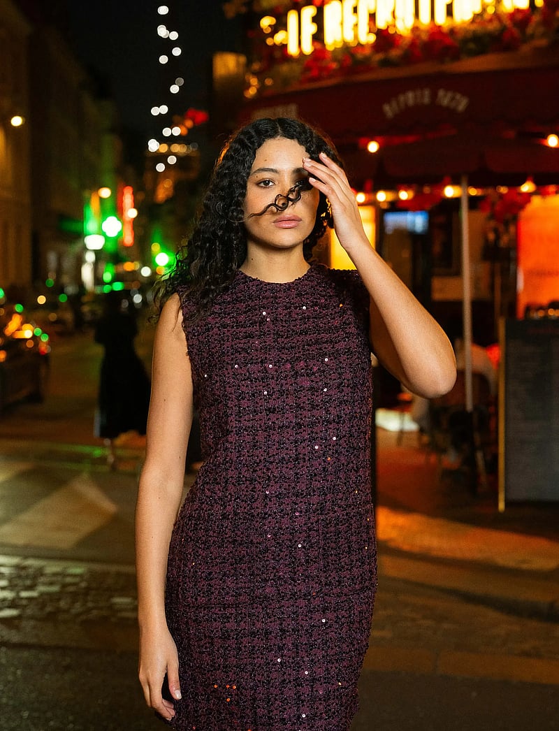 Love Lolina - Avani dress - kurze kleider - burgundy - 2