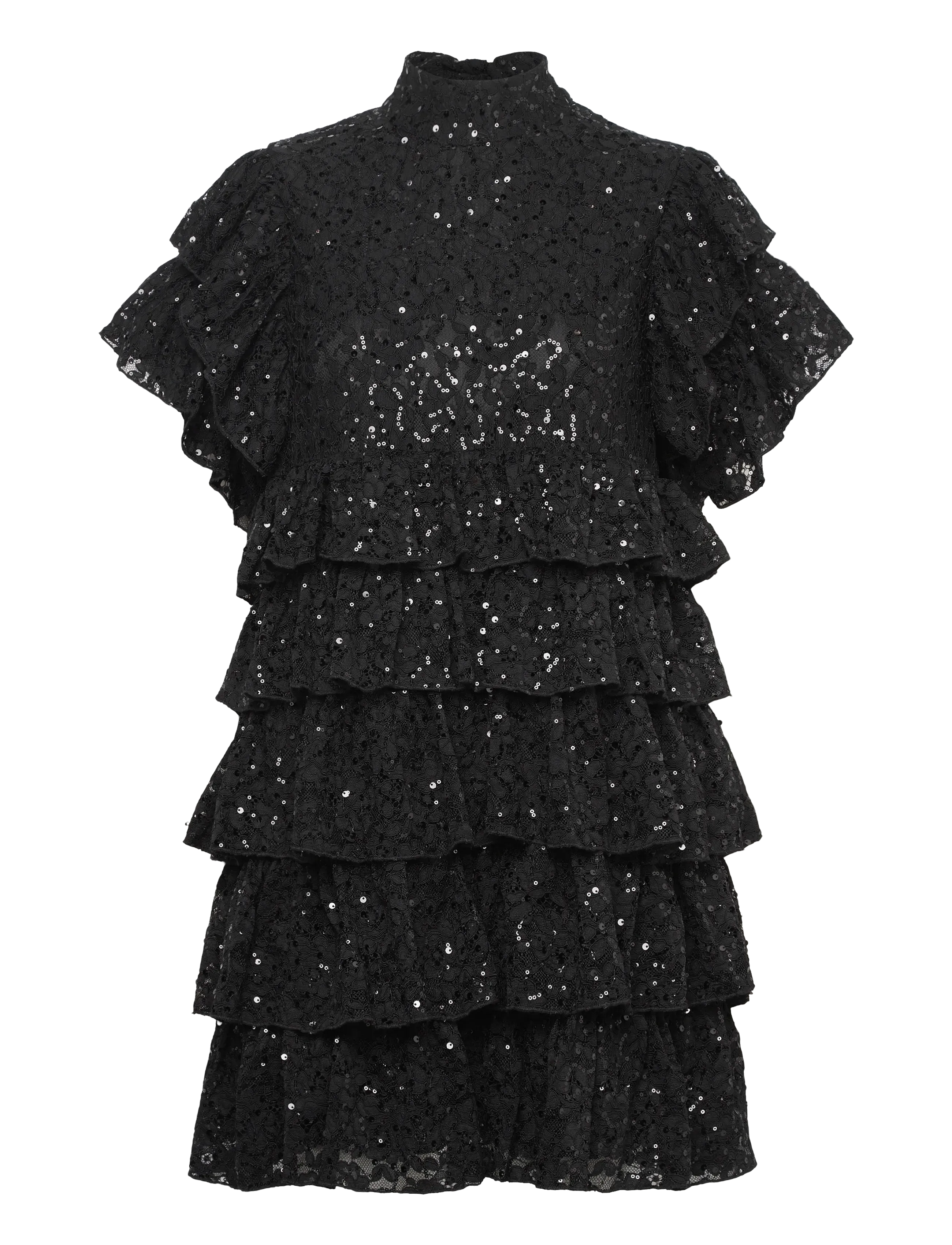 Love Lolina Majesty Mini Dress, L, Dresses, Schwarz - Cocktail Frauen