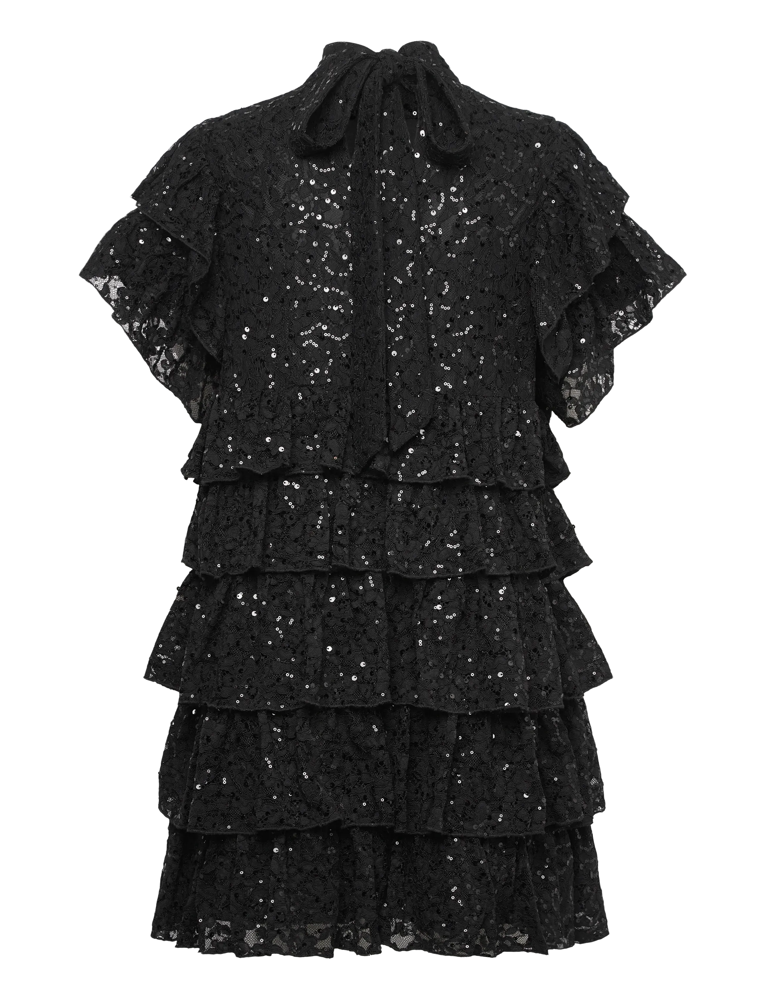 Love Lolina - Majesty mini dress - cocktailkleider - black lace - 1