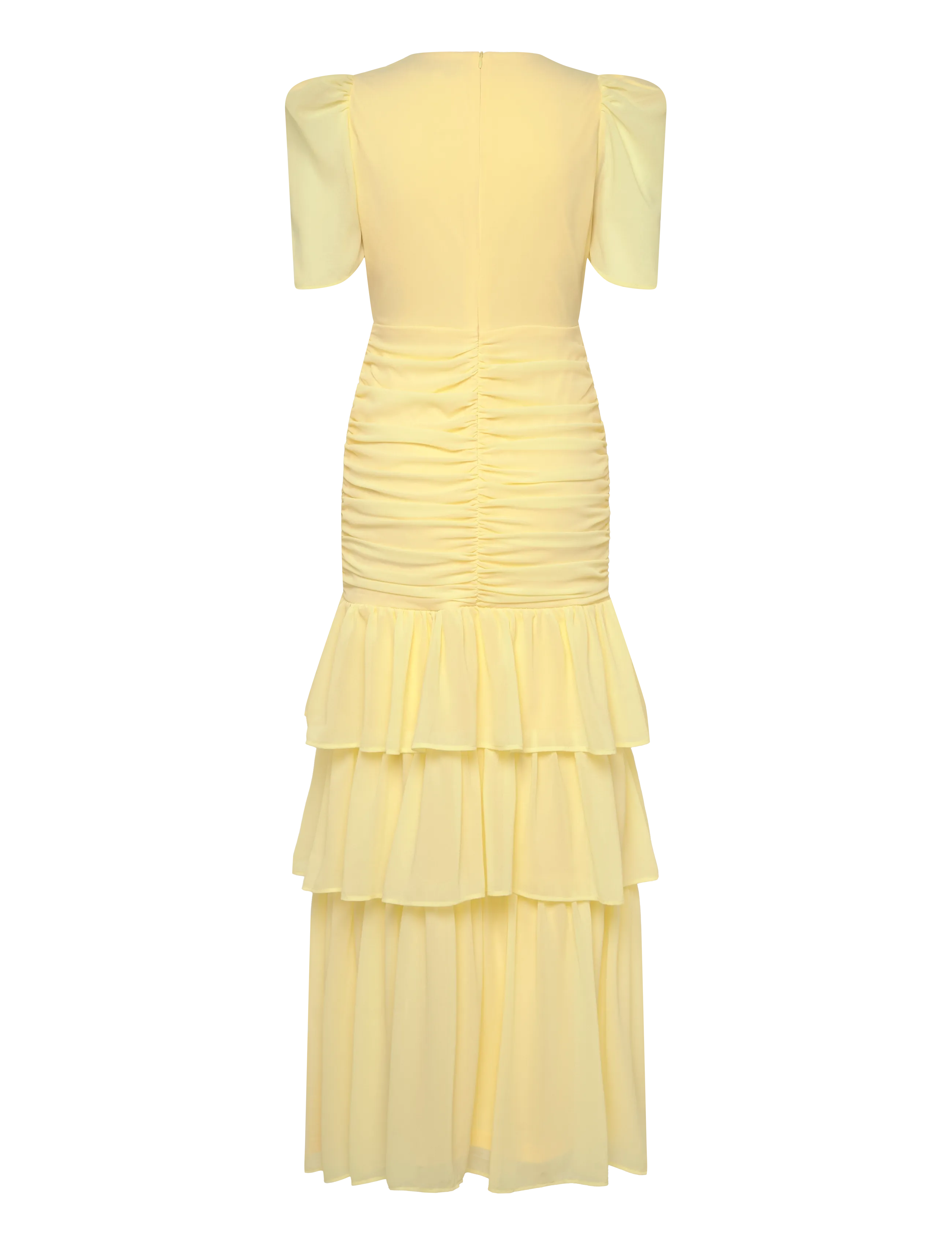 Love Lolina - Jenna Maxi Dress - aftenkjoler - lemonade - 2
