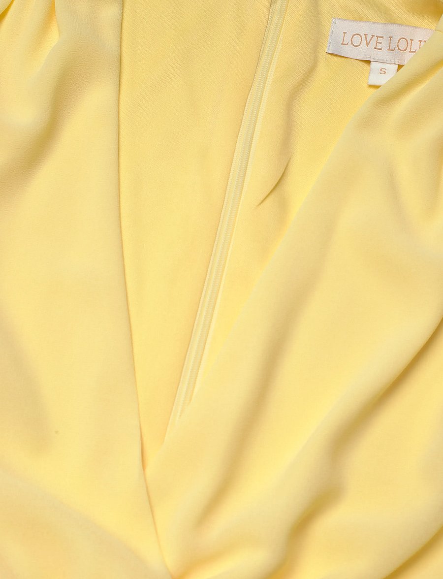 Love Lolina - Jenna Maxi Dress - aftenkjoler - lemonade - 3
