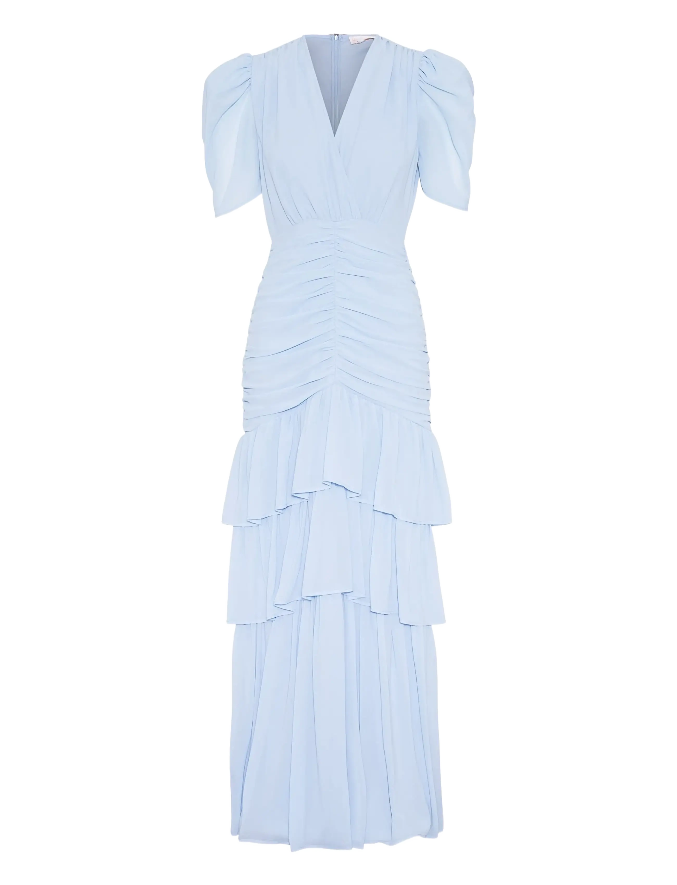 LOVE LOLINA Jenna Maxi Kleid Blau - M - Damen