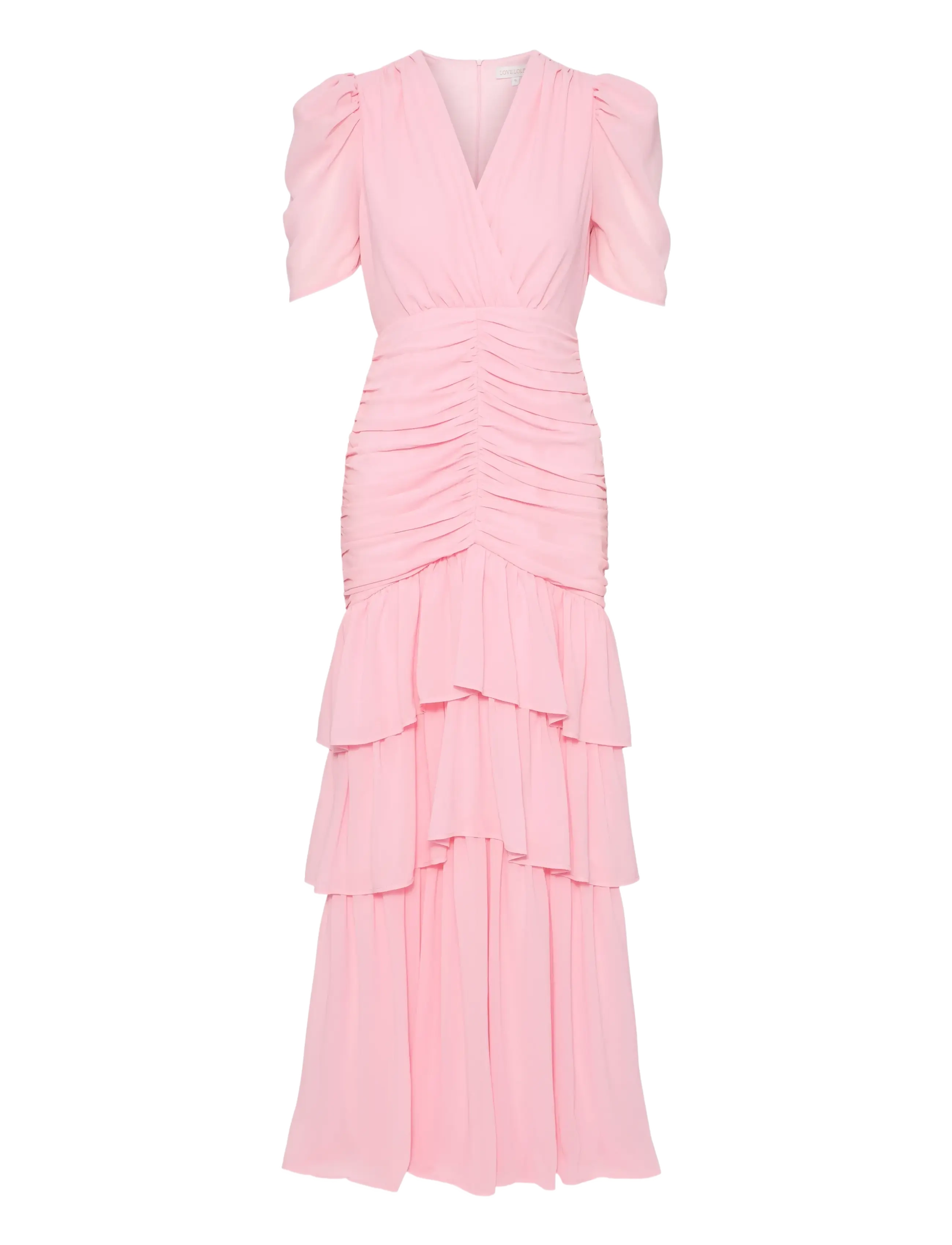 Love Lolina Jenna Maxi Dress - Love Lolina - LIGHT PINK / pink/rose