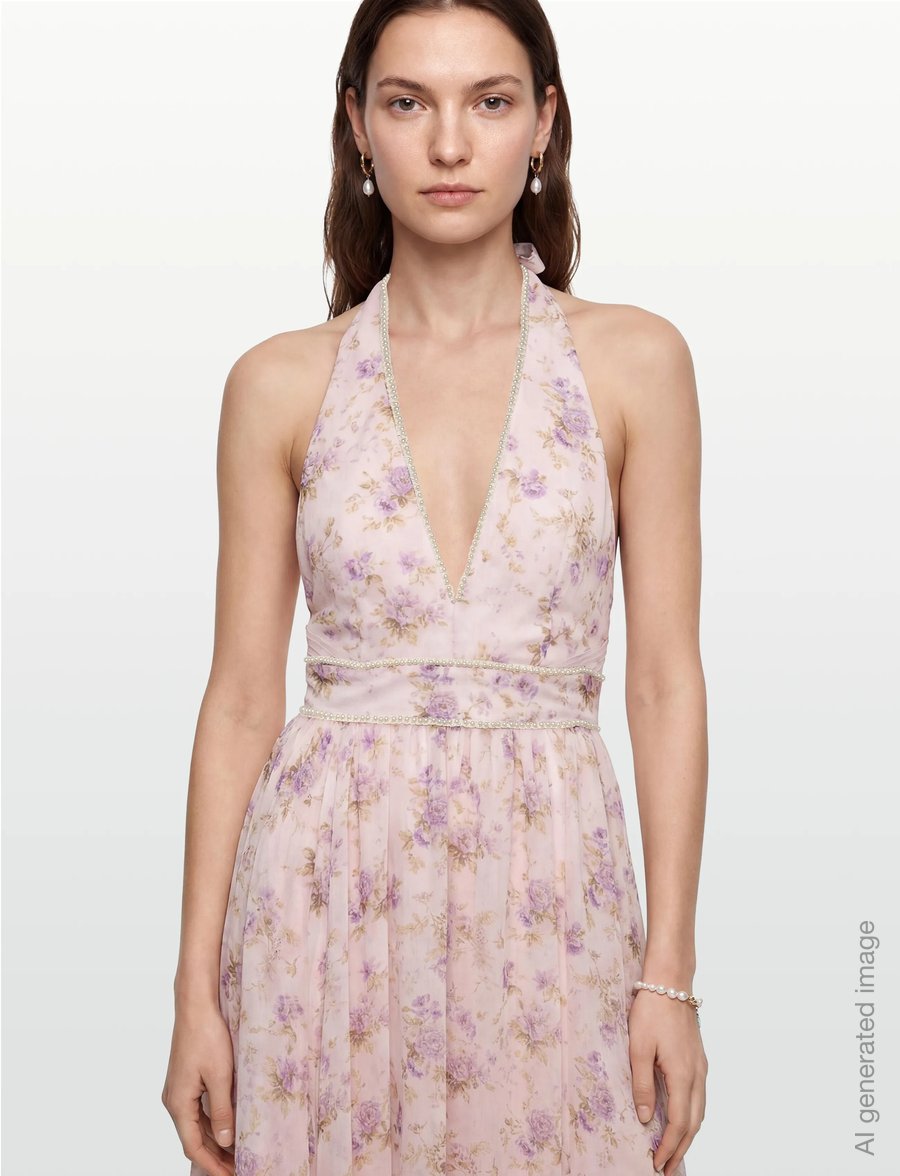 Love Lolina - Lottie Maxi Dress - aftonklänningar - lavender romance - 3