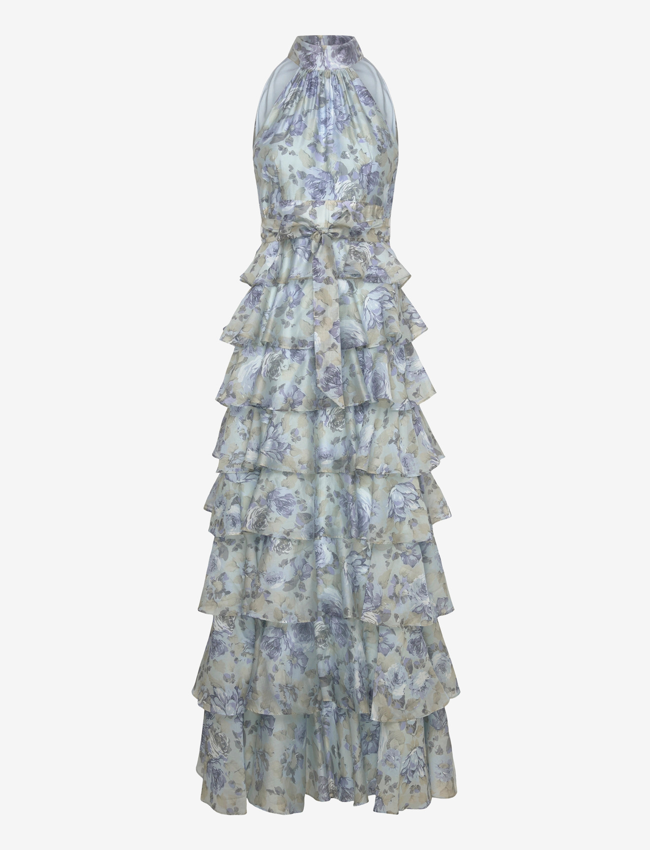 Love Lolina - Angel Maxi Halterneck - summer dresses - midnight bloom - 0