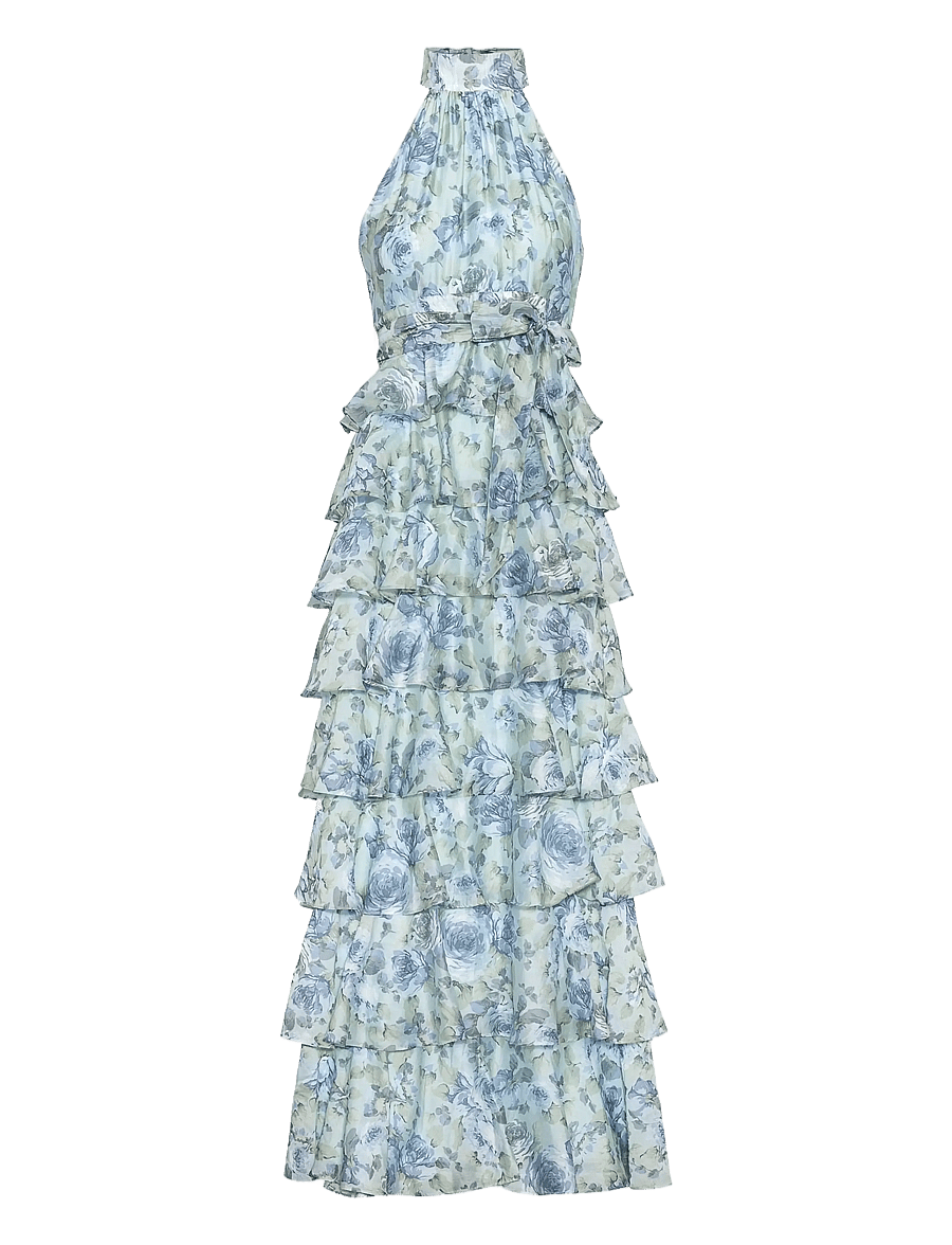 Love Lolina - Angel Maxi Halterneck - sommerkleider - midnight bloom - 1