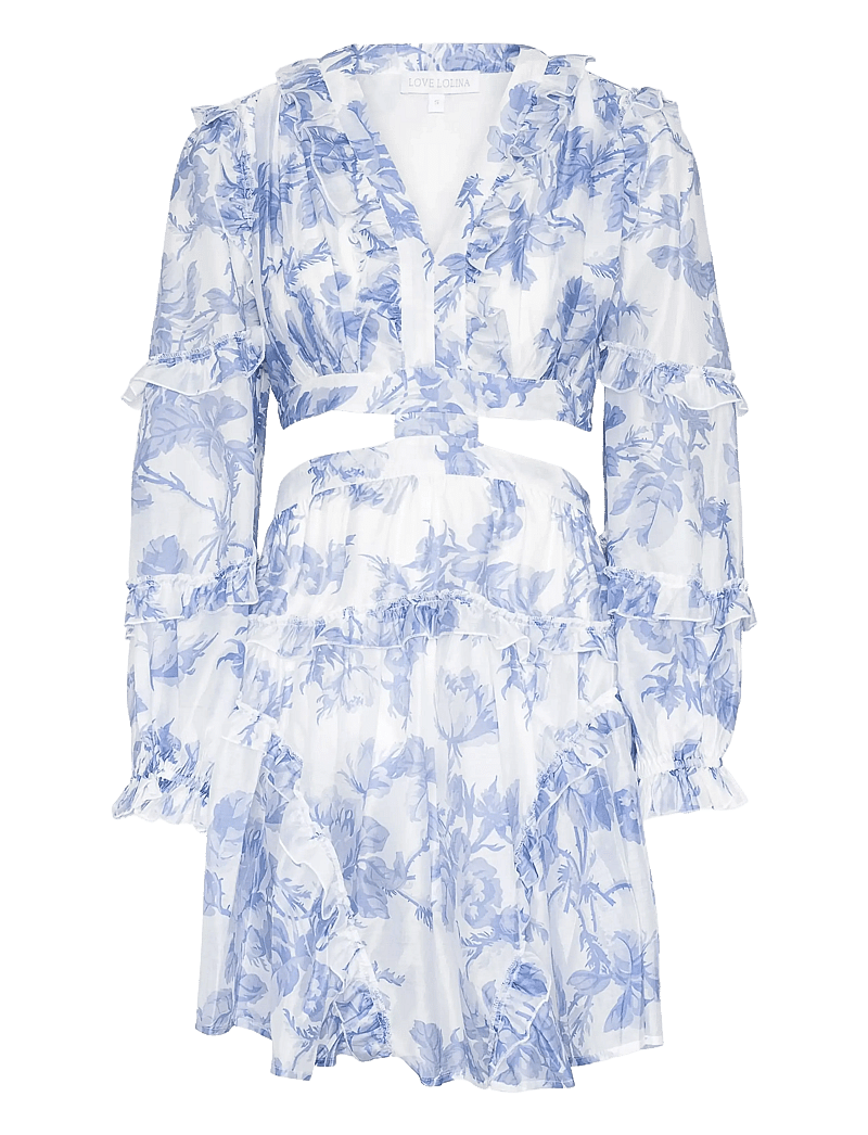 Love Lolina - Kelly Mini Dress - sukienki letnie - bluebell bliss - 1