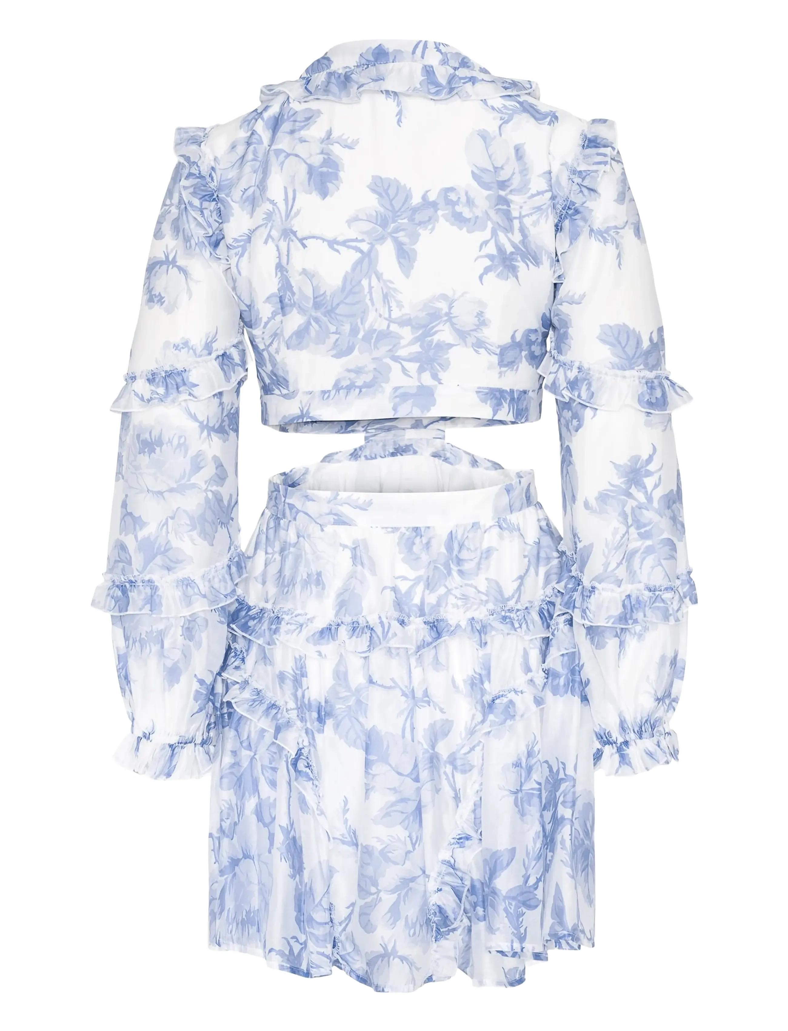 Love Lolina - Kelly Mini Dress - sommerkjoler - bluebell bliss - 2
