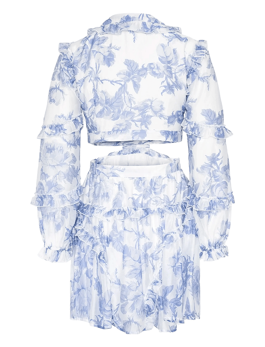 Love Lolina - Kelly Mini Dress - sommerkleider - bluebell bliss - 2