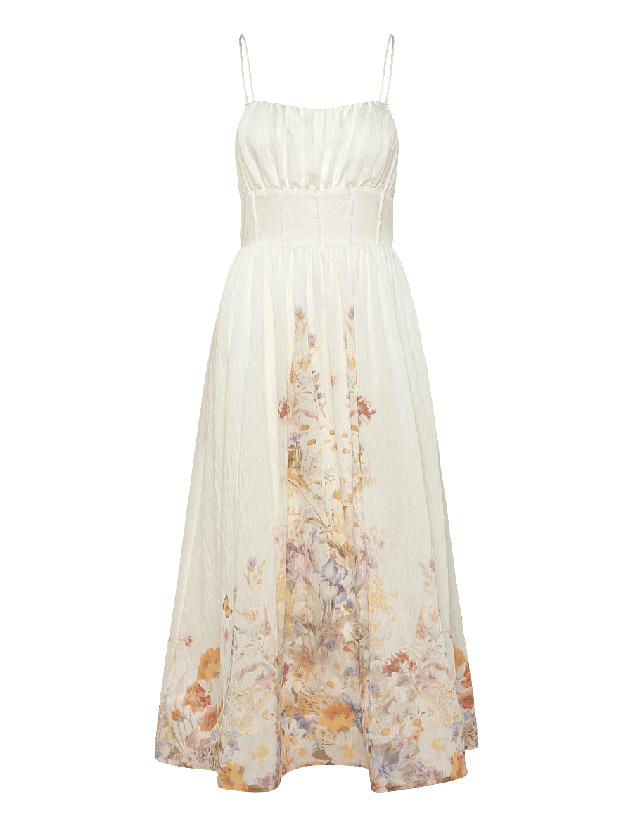 Love Lolina - Bernadette Midi Dress - summer dresses - misty garden - 1