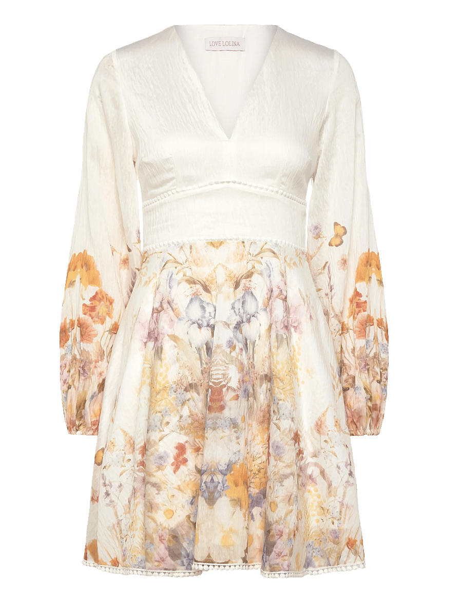 Love Lolina - Freya mini dress - summer dresses - misty garden - 1