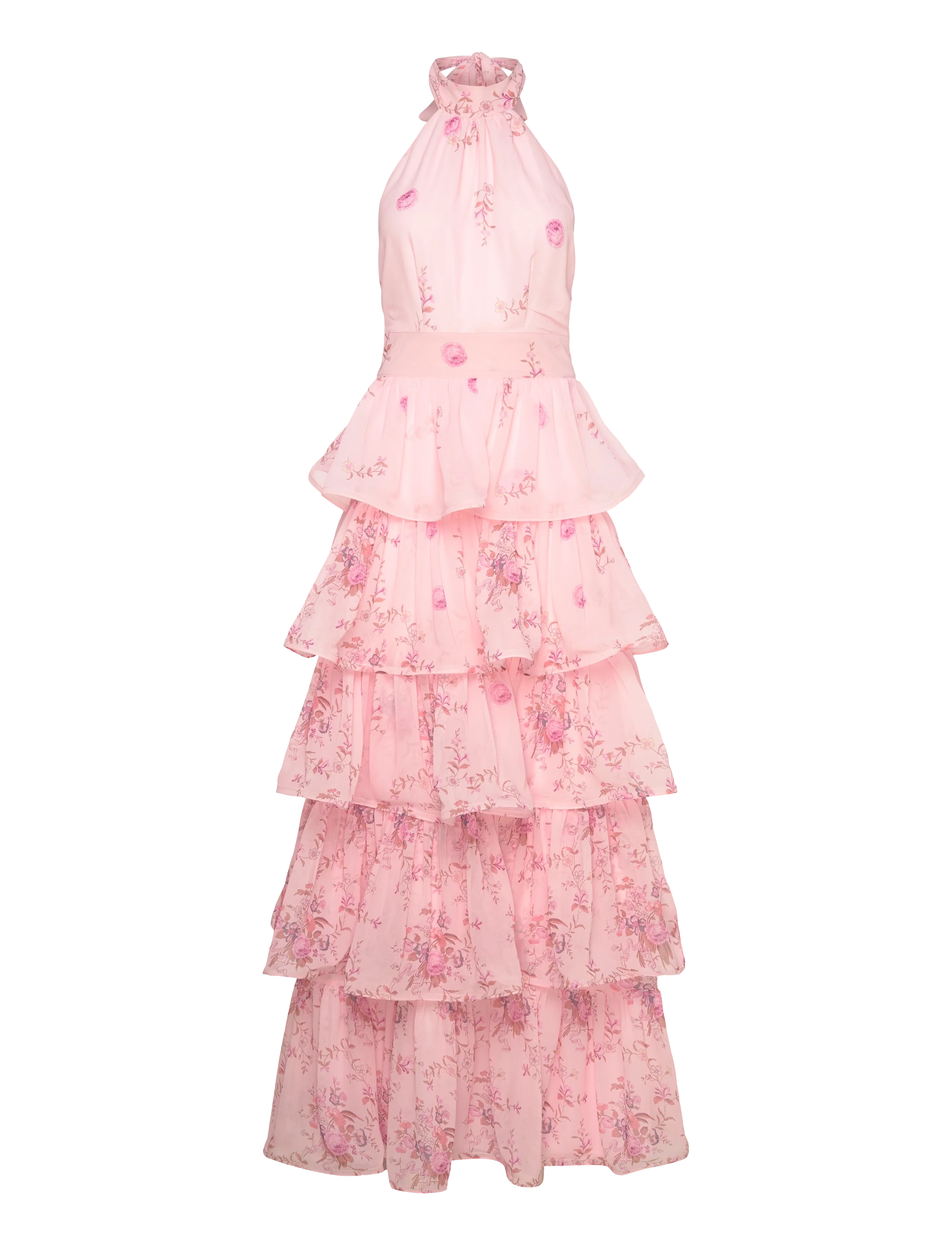 Love Lolina Angeline Maxi Dress - Love Lolina - BLUSH BLOOM / pink/rose