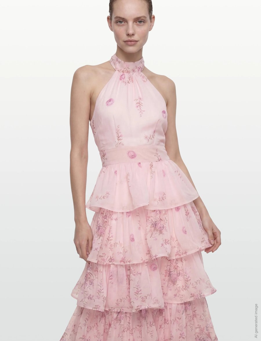 Love Lolina - Angeline Maxi Dress - blush bloom - 3