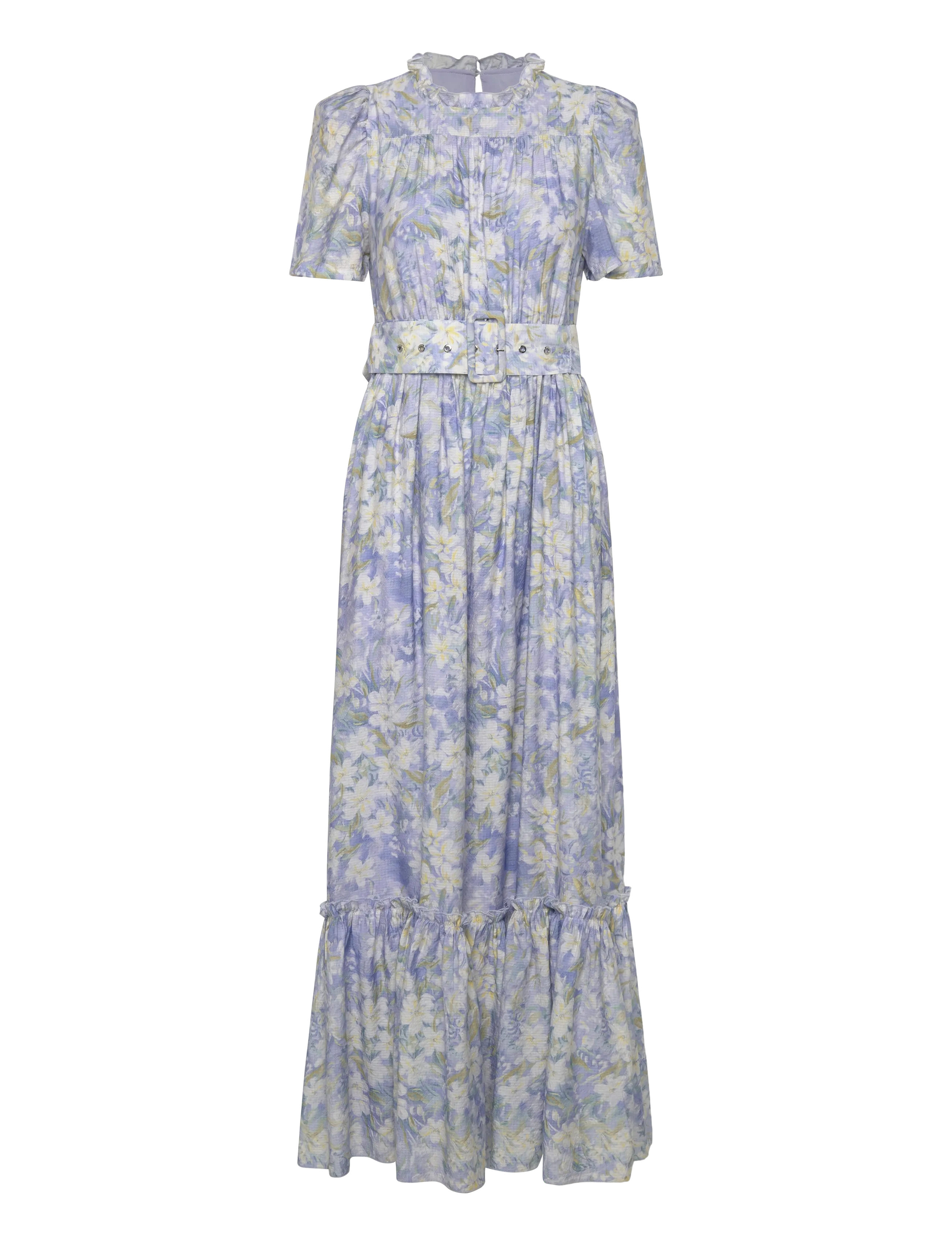 Love Lolina Sophie Puff Maxi Dress - Uutuudet - WISTERIA KISS / purple