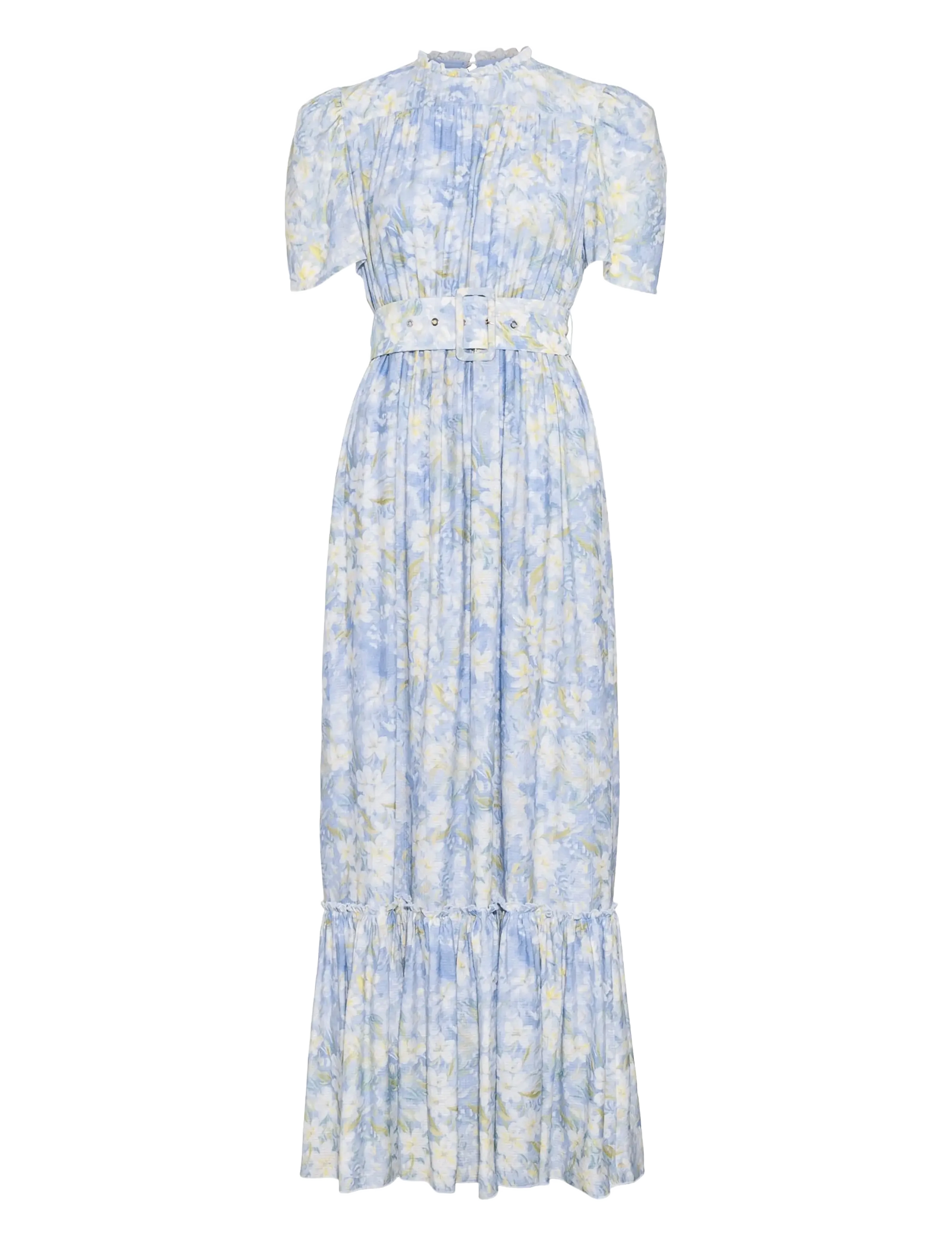 Love Lolina - Sophie Puff Maxi Dress - wisteria kiss - 1