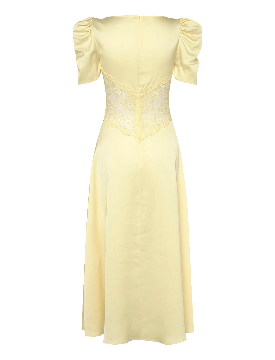 Love Lolina - Francis Lace Midi Dress - abendkleider - lemonade - 2