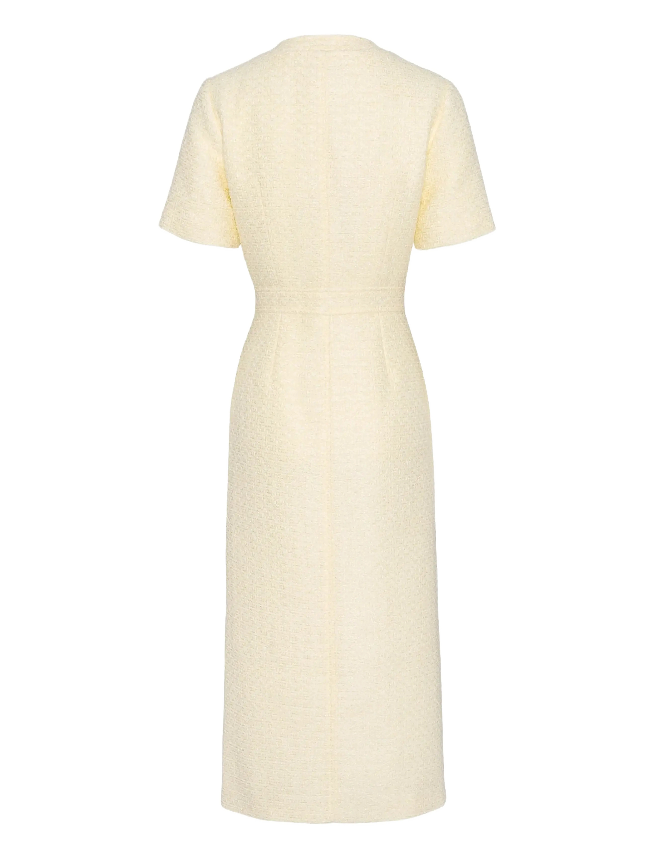 Love Lolina - Stassie Midi Dress - ilgos suknelės - buttercup - 2