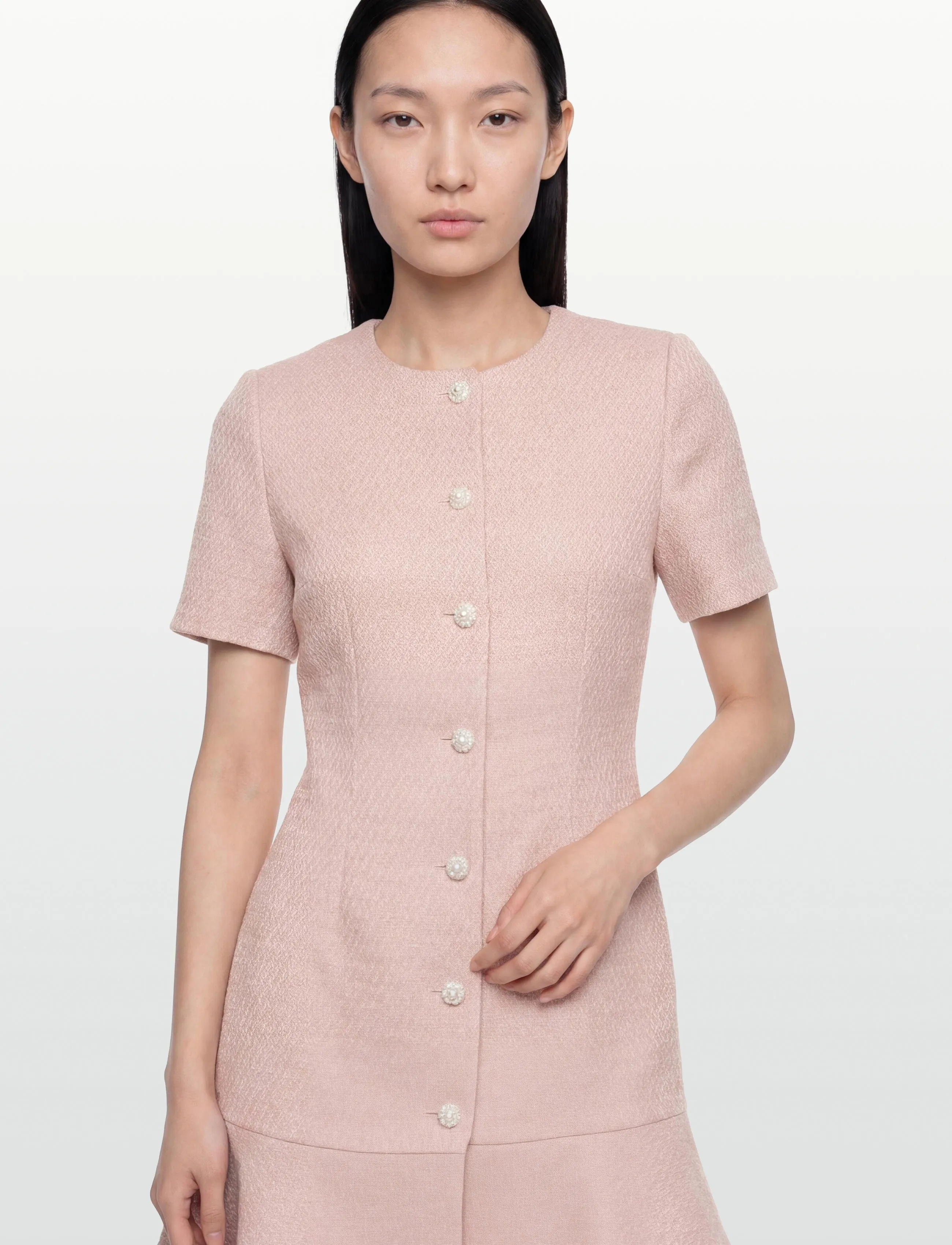 Love Lolina - Tilly mini dress - konfirmationstøj - light pink - 3