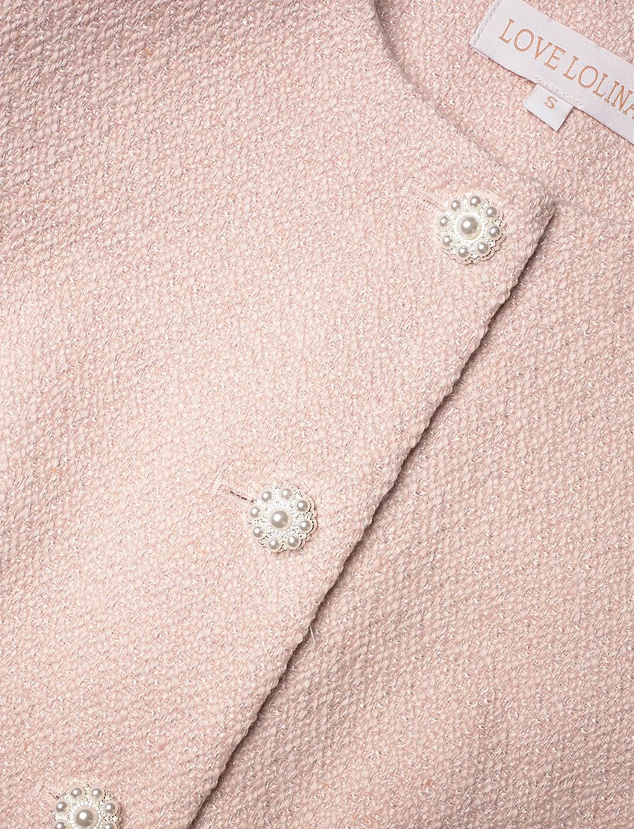 Love Lolina - Tilly mini dress - konfirmation - light pink - 5