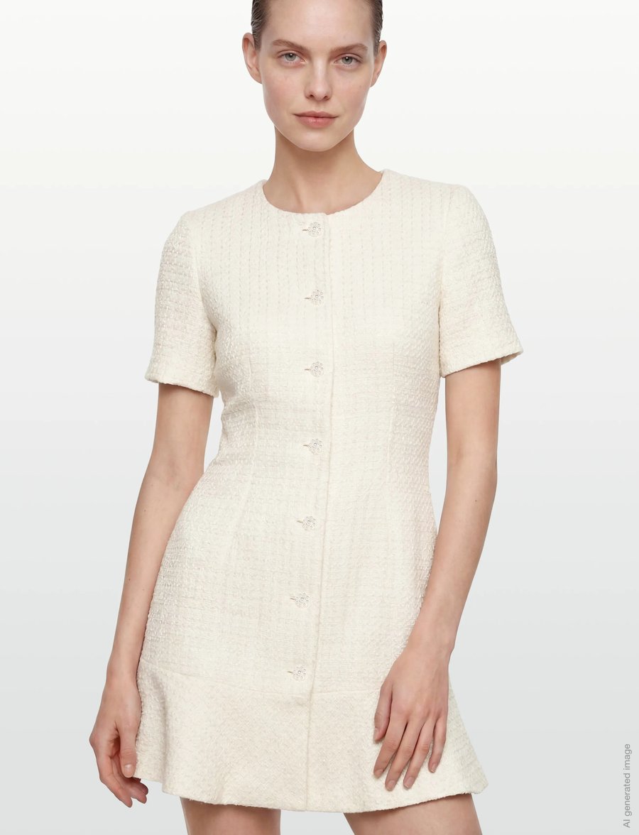 Love Lolina - Tilly mini dress - konfirmation - white - 3