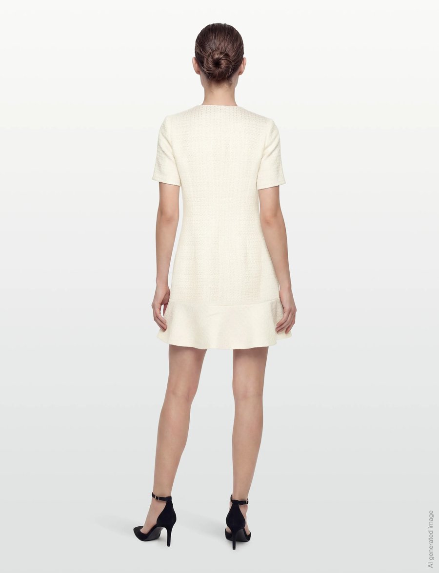 Love Lolina - Tilly mini dress - konfirmation - white - 4
