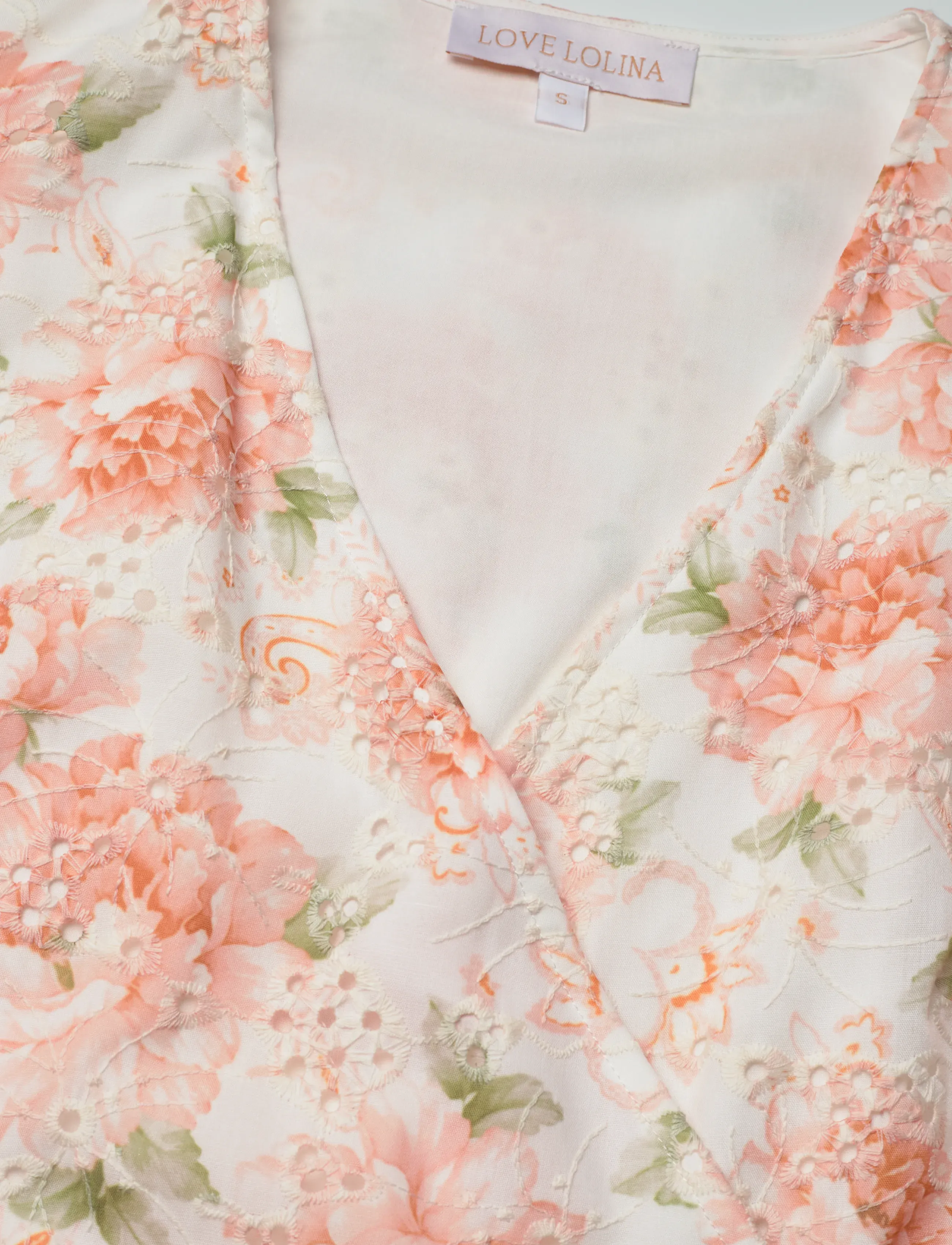 Love Lolina - Gabriella Maxi Dress - sukienki letnie - peony pop orange - 4