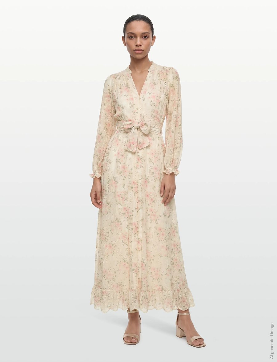 Love Lolina - Lenna Maxi Dress - rose reverie - 0