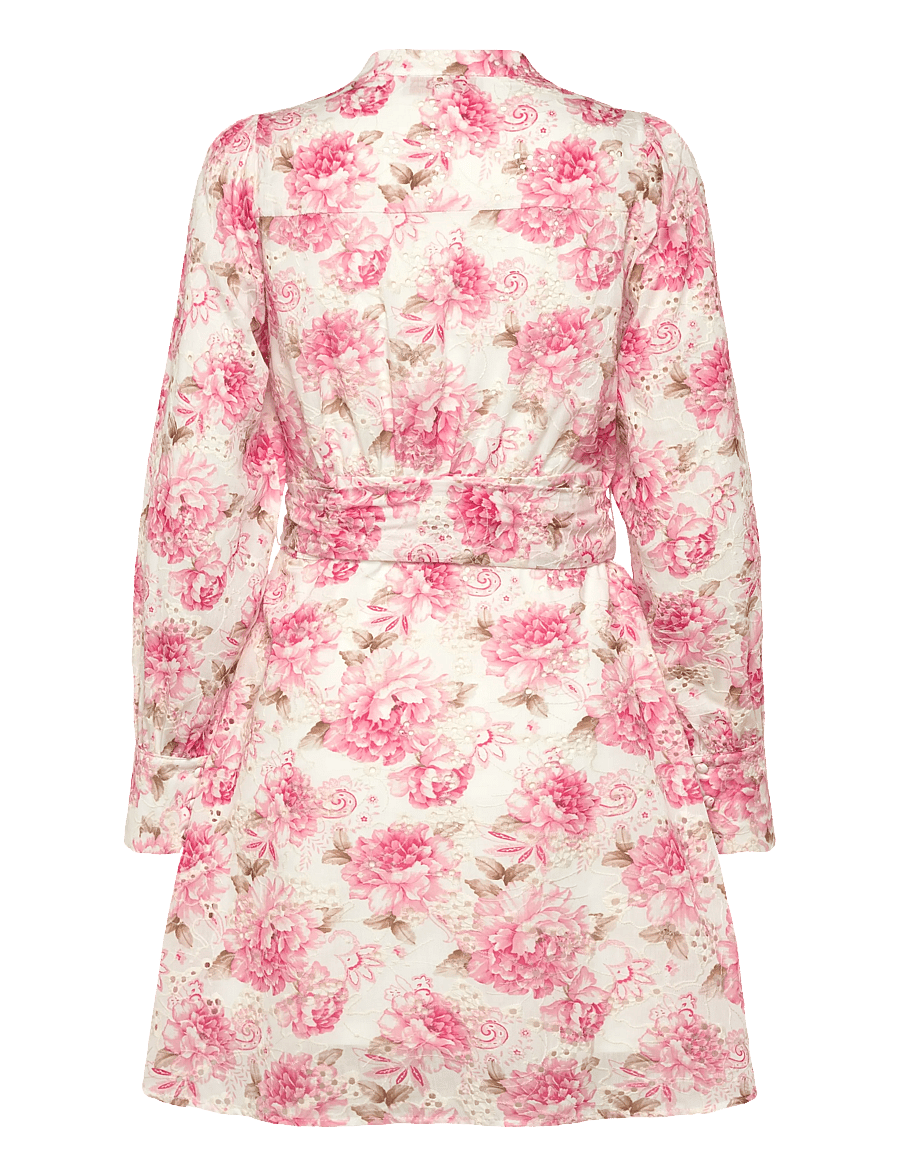 Love Lolina - Lenna mini dress - sommerkleider - peony pop pink - 1