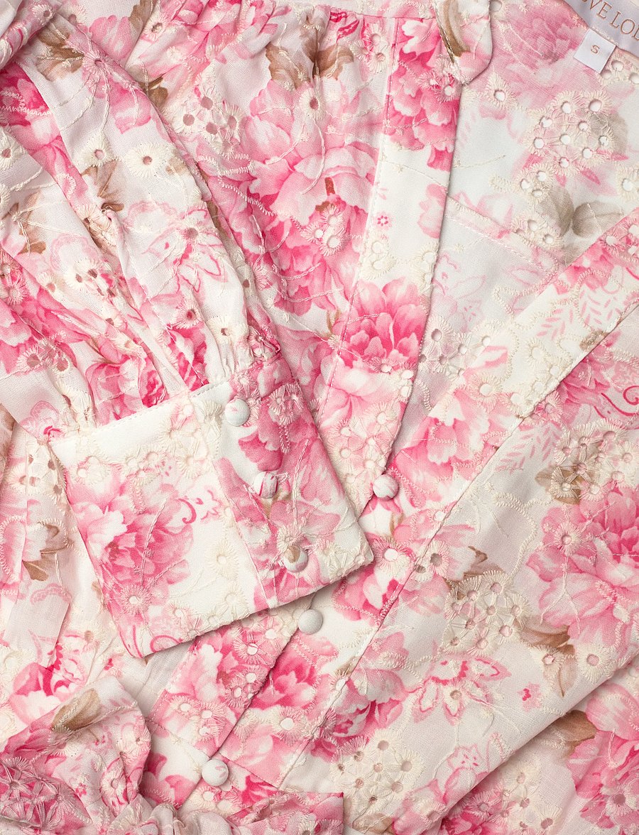 Love Lolina - Lenna mini dress - sommerkleider - peony pop pink - 3