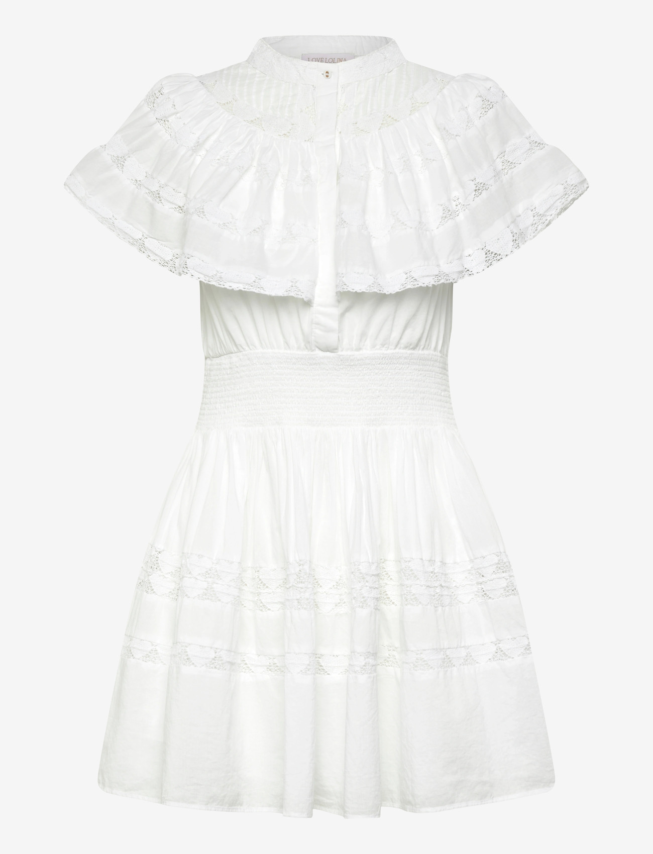 Love Lolina - Mary Mini Dress - confirmation - white - 0