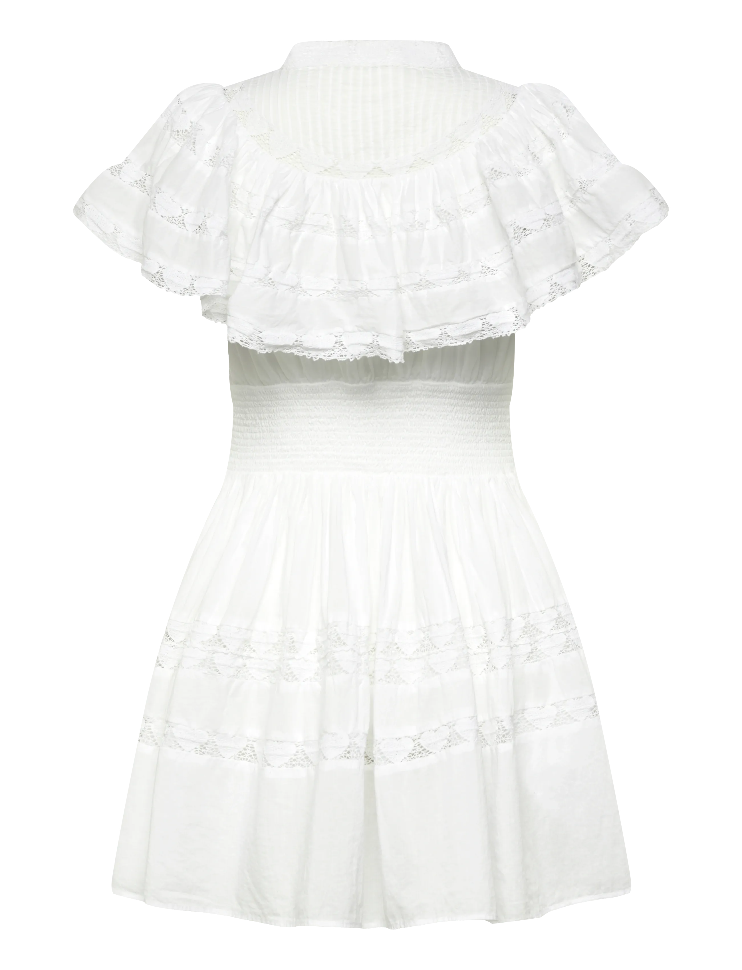 Love Lolina - Mary Mini Dress - konfirmasjon - white - 1