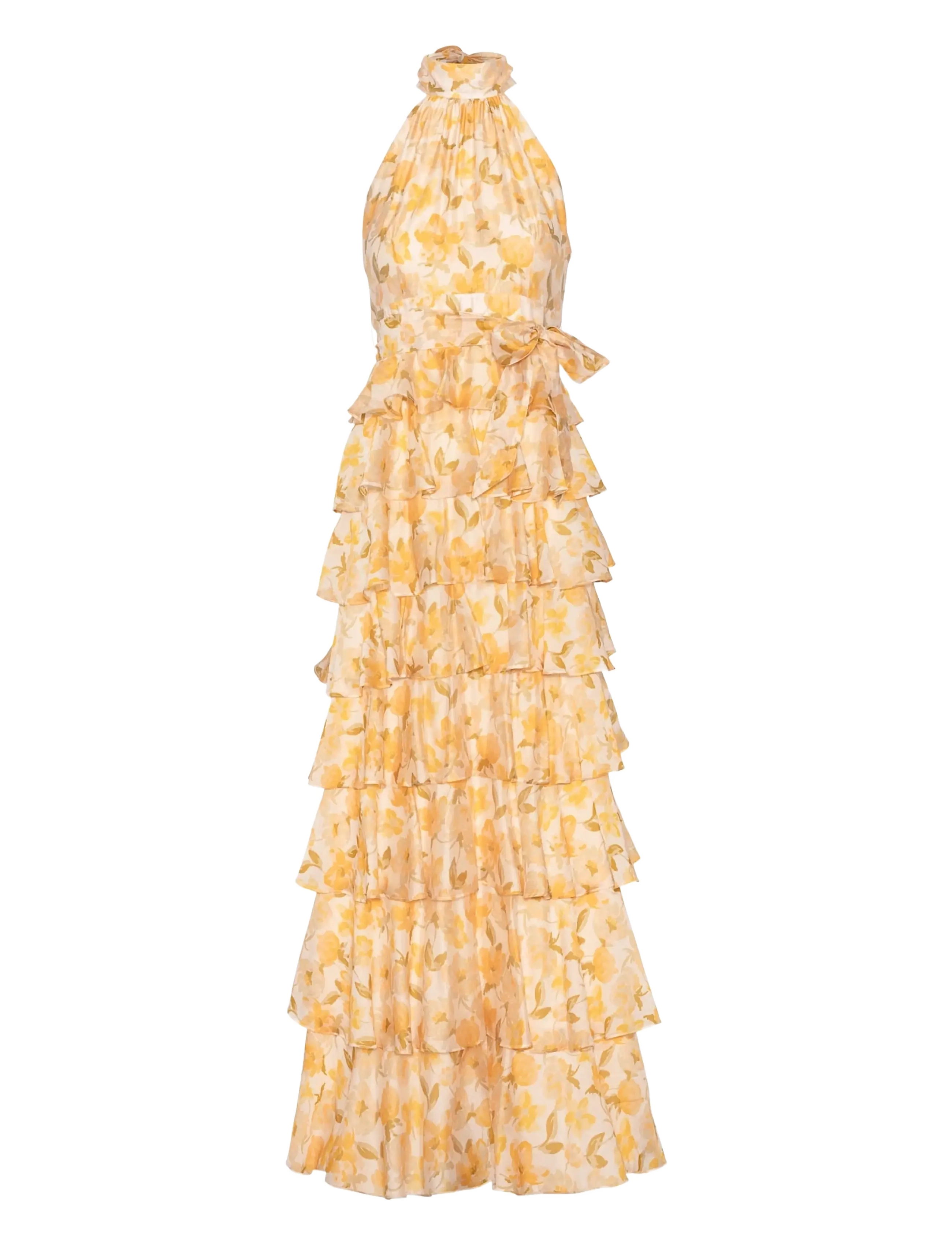 Love Lolina Angel Maxi Halterneck - Clothing - SUNLIT / yellow