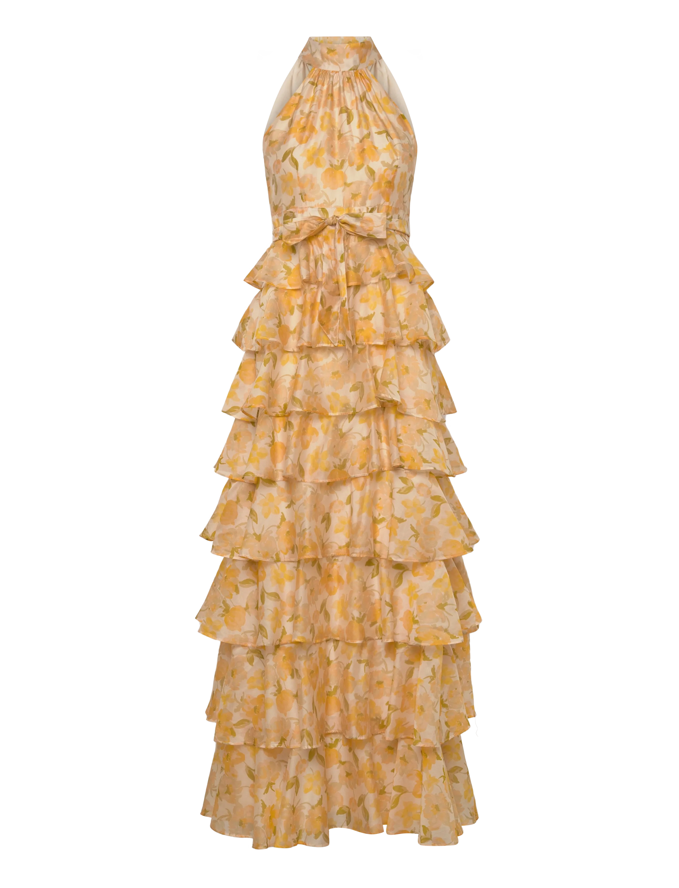 Love Lolina Angel Maxi Halterneck - Fashion Trends - SUNLIT / yellow