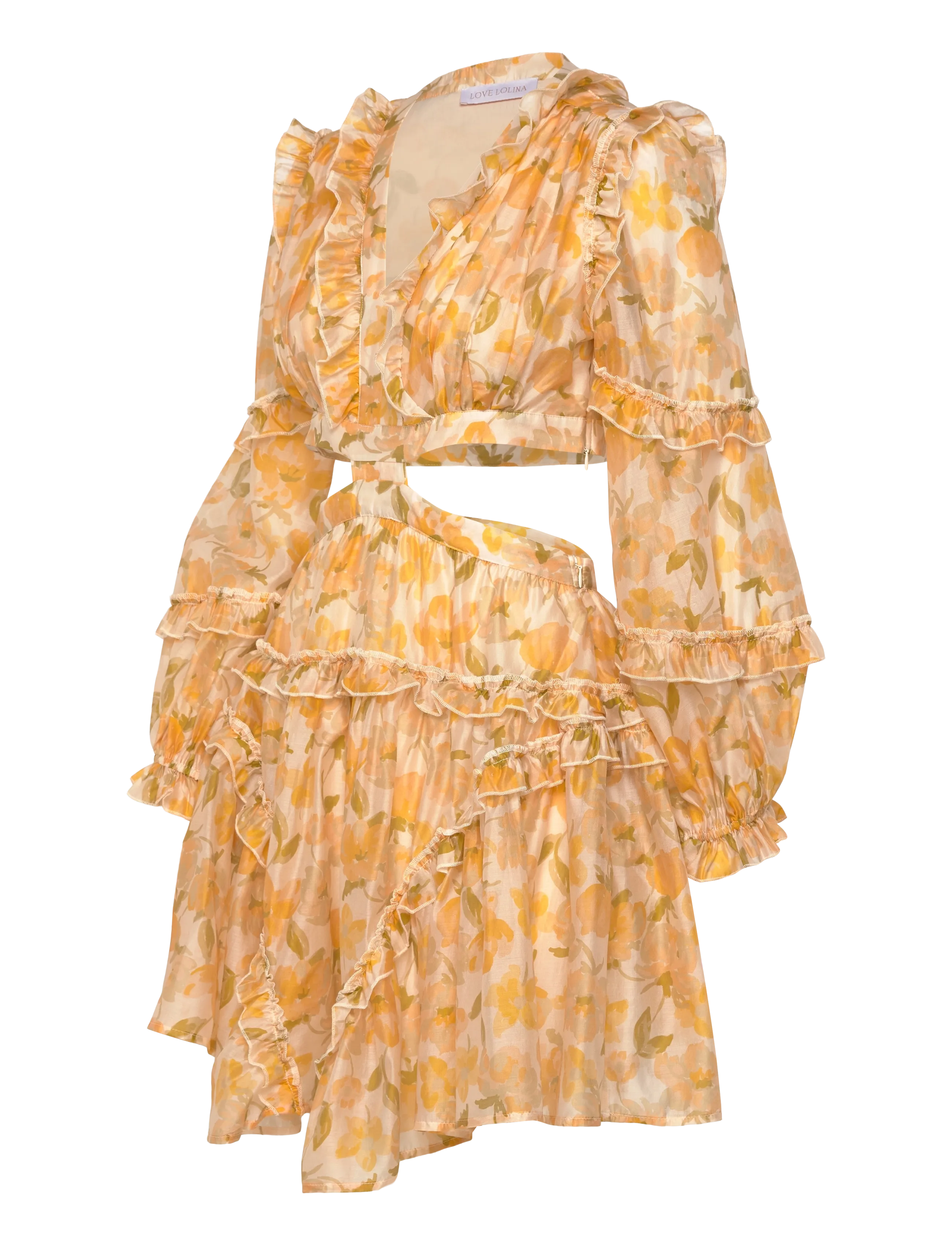 Love Lolina - Kelly Mini Dress - sumarkjólar - sunlit - 3