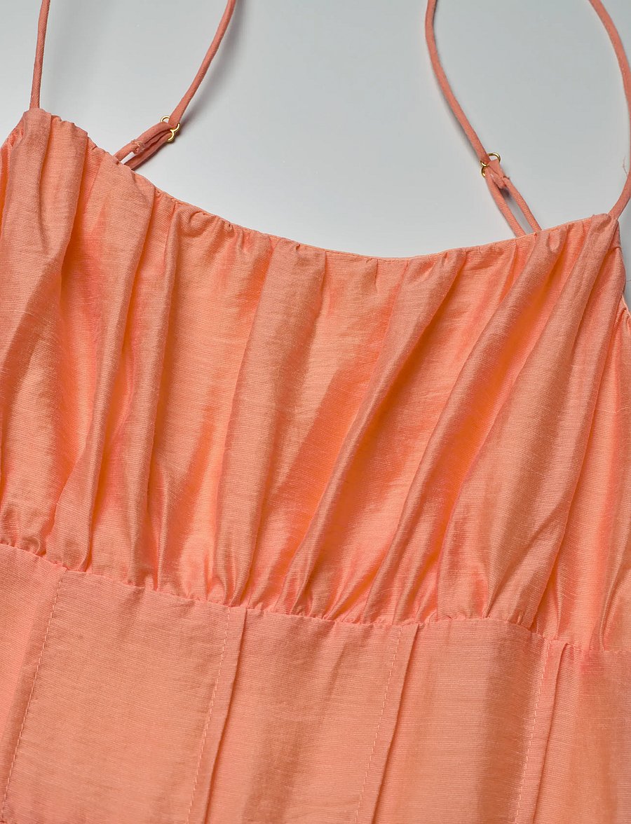 Love Lolina - Bernadette Midi Dress - sommerkleider - apricot - 4