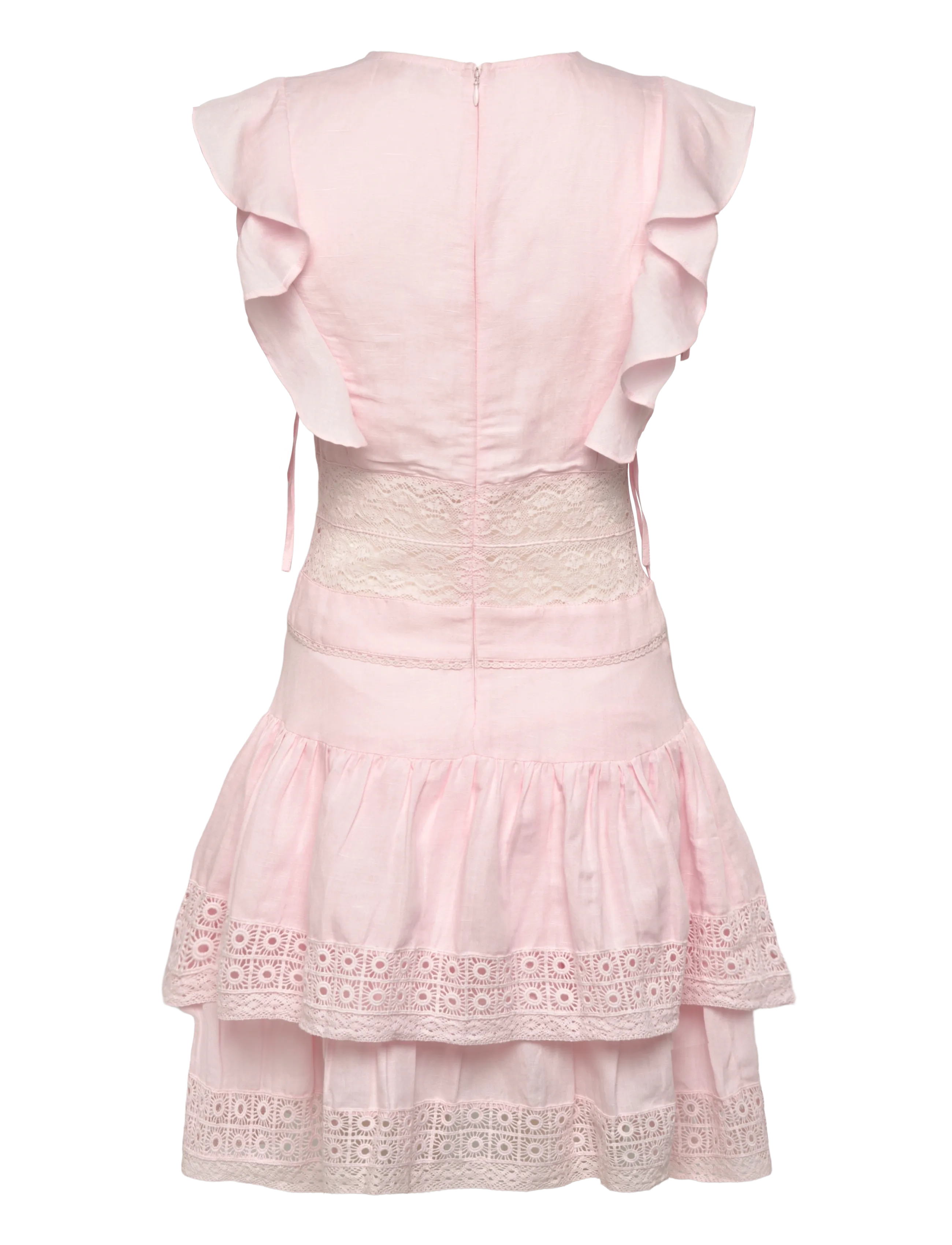 Love Lolina - Maya Mini Dress - suvekleidid - light pink - 1