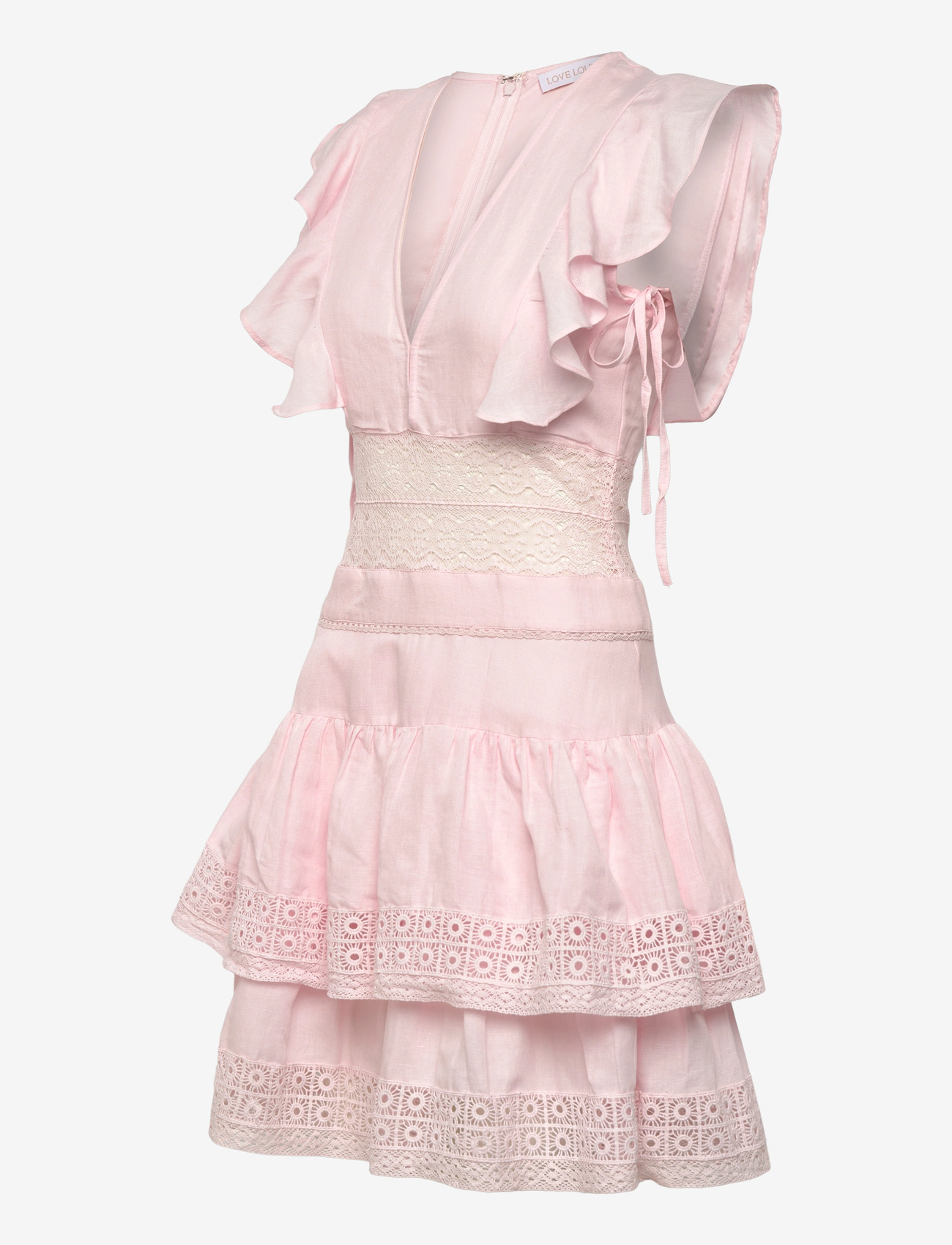 Love Lolina - Maya Mini Dress - summer dresses - light pink - 3