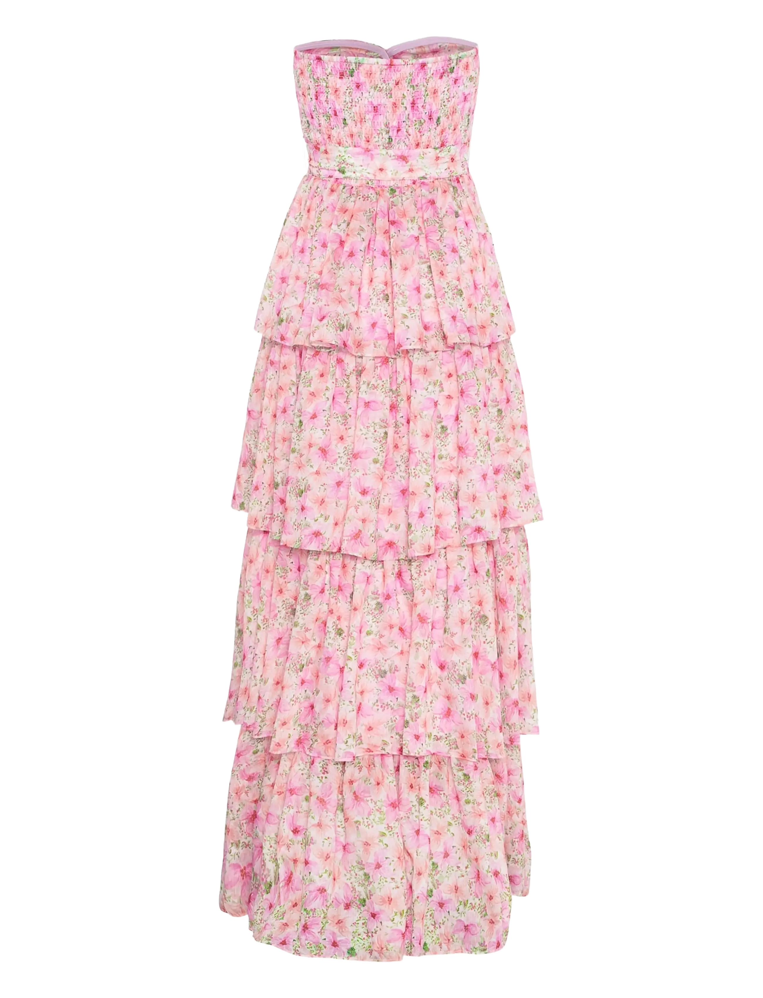 Love Lolina - Alaya Maxi Dress - sukienki wieczorowe - garden serenade - 2