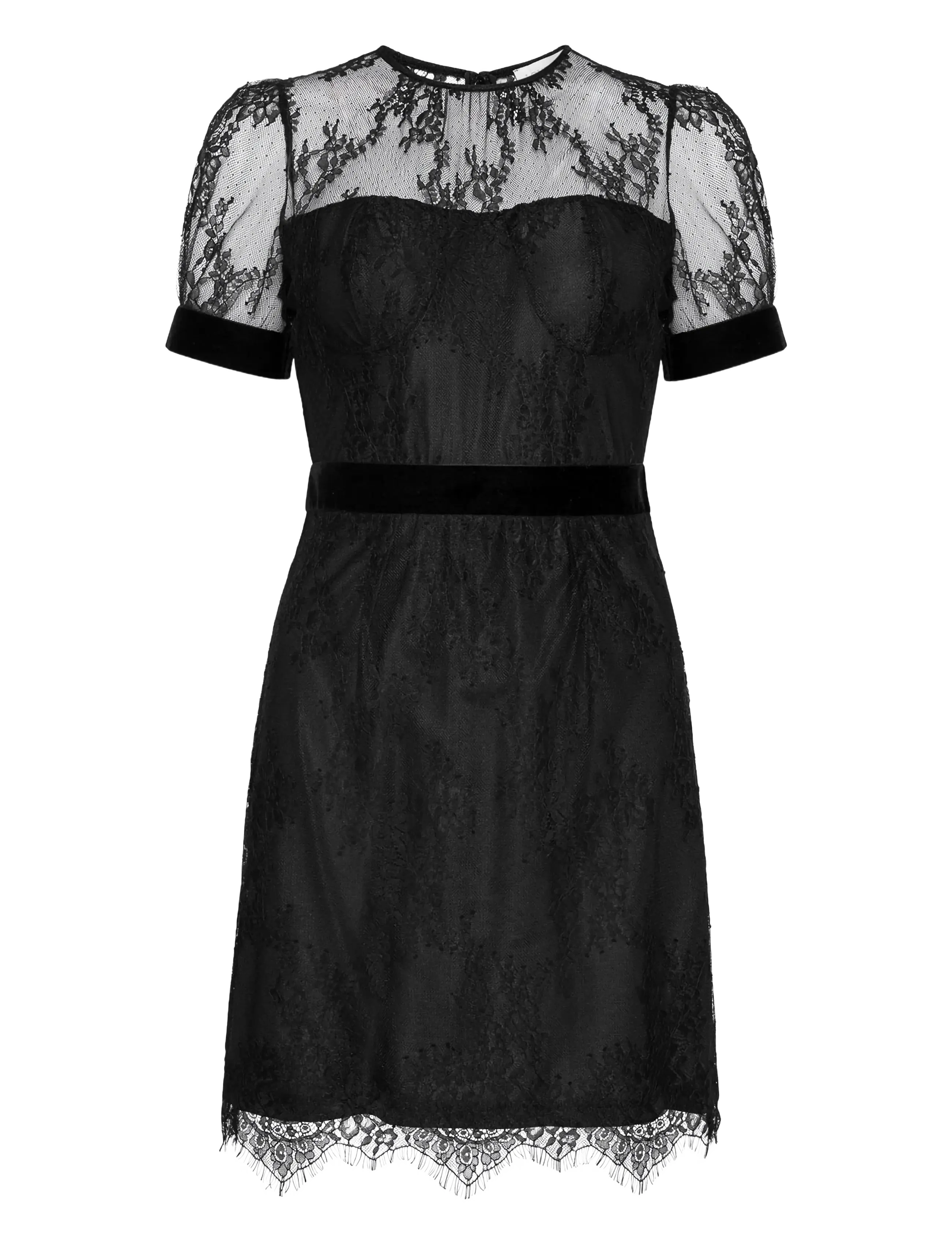 Love Lolina - Sam Mini Dress - cocktailklänningar - black - 1