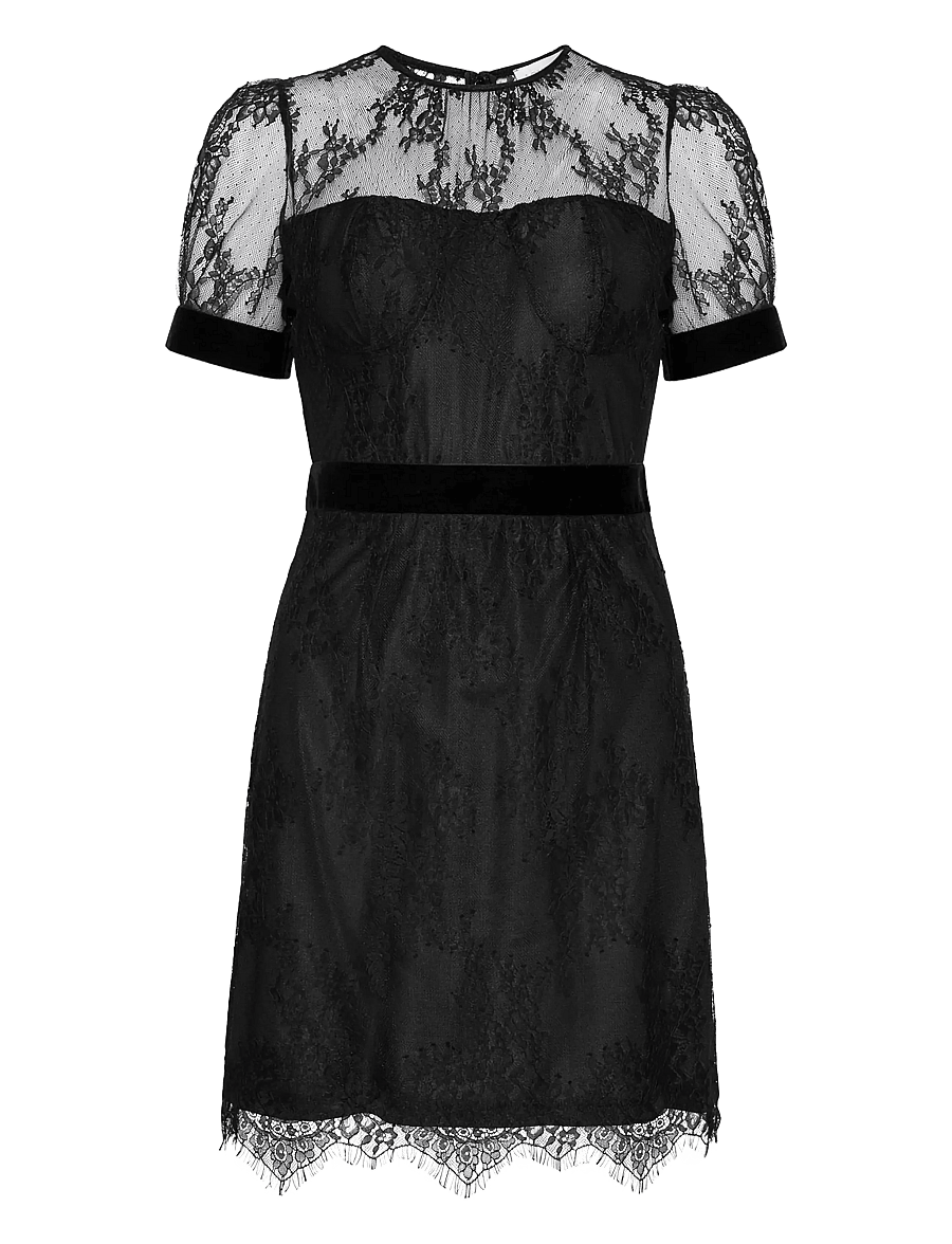 Love Lolina - Sam Mini Dress - cocktailklänningar - black - 1