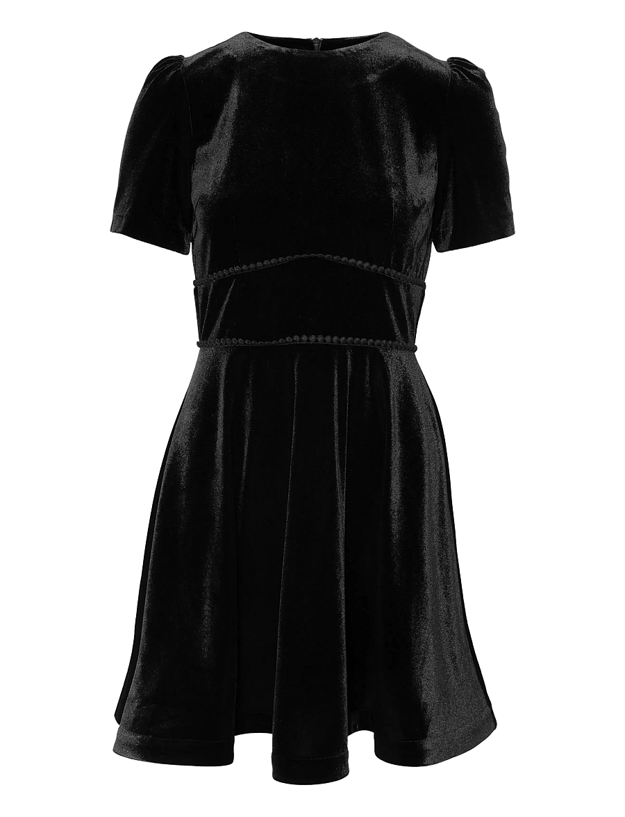 Love Lolina - Fiona Mini Dress - cocktailklänningar - black - 1