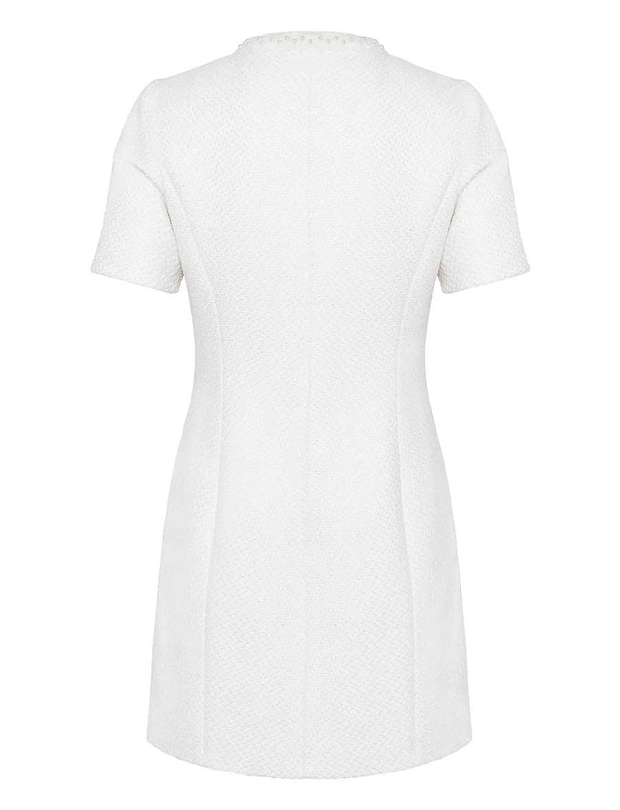 Love Lolina - Abbot Mini Dress - kokteilikleidid - white - 2