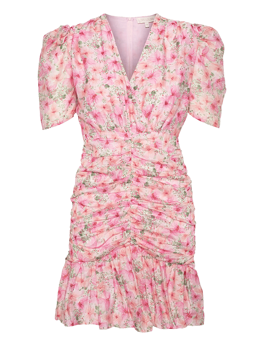Love Lolina - Jenna Mini Dress - sommarklänningar - garden serenade - 1
